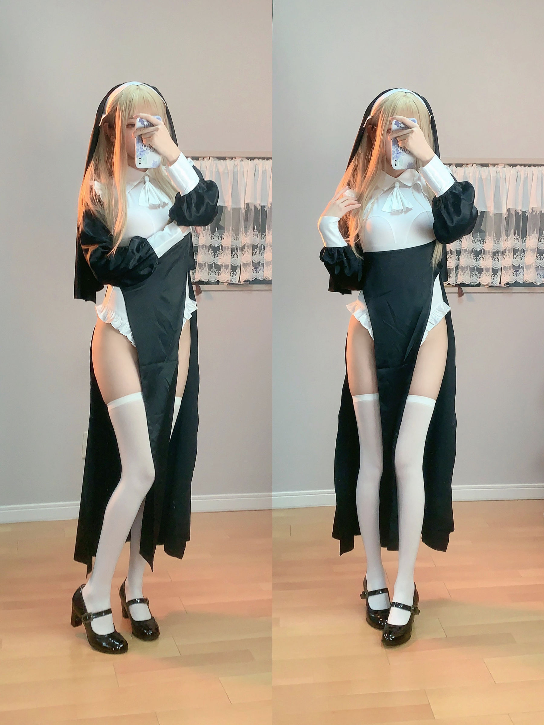 千阳(ちよ) – 修女 [17P]