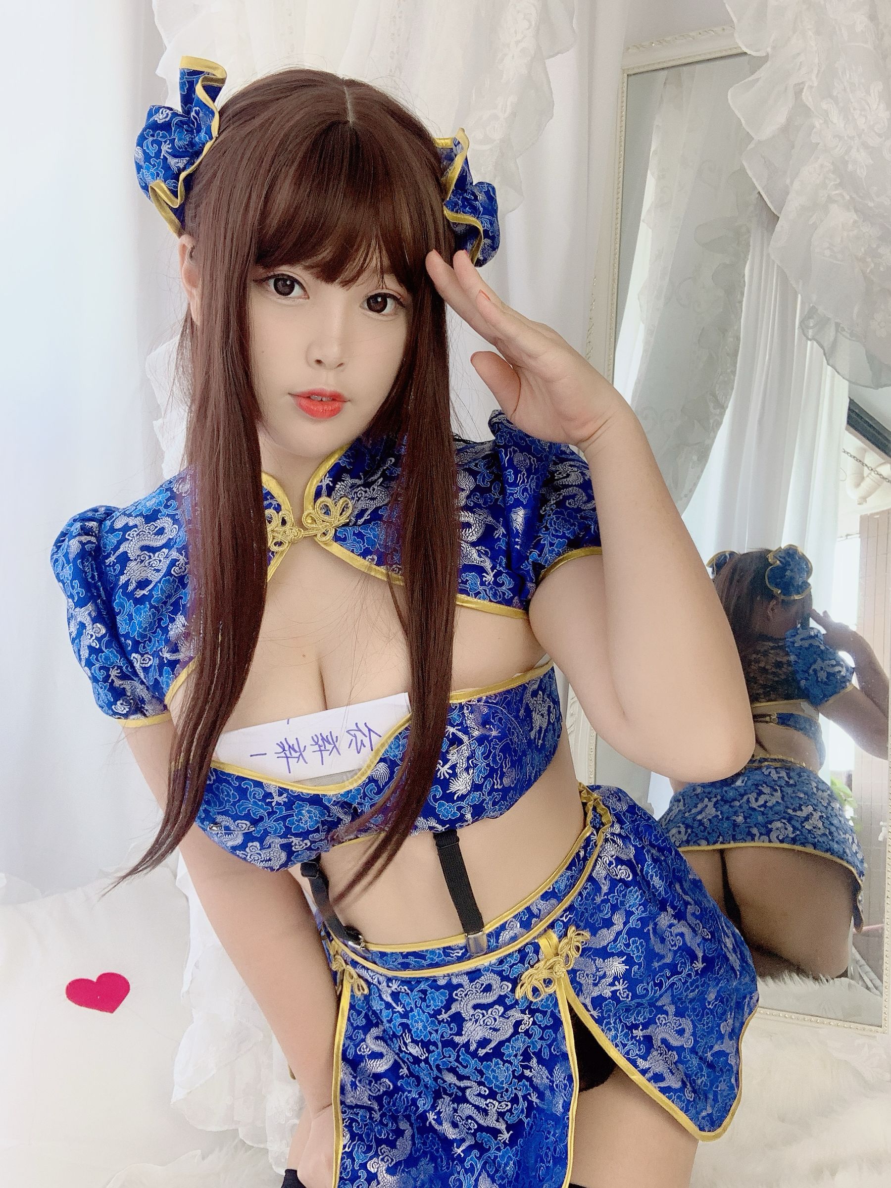 [Cosplay写真] 萌系小姐姐-白烨- – 功夫旗袍 [50P]