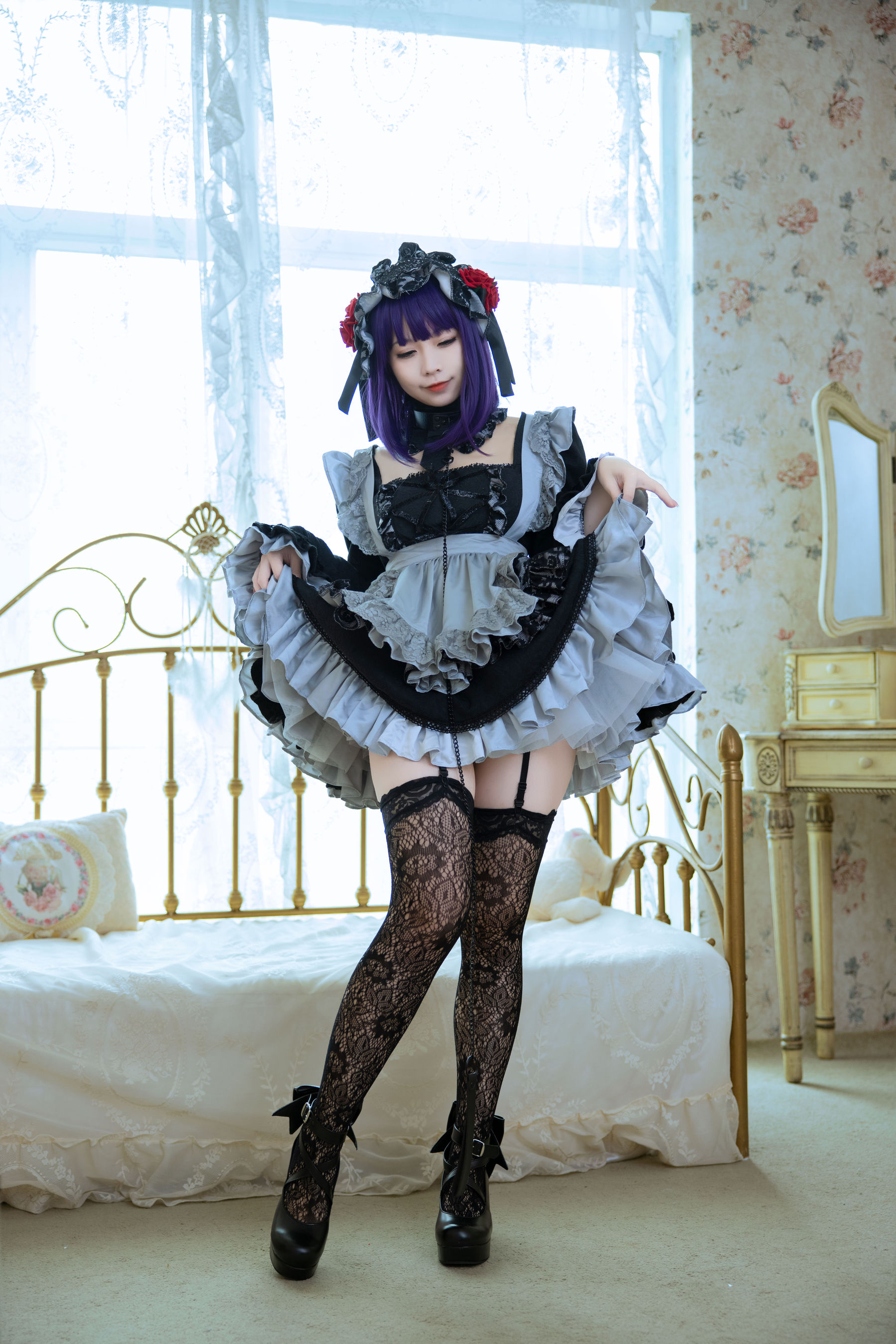 动漫博主G44不会受伤 – 替身人偶坠入爱河 [42P]