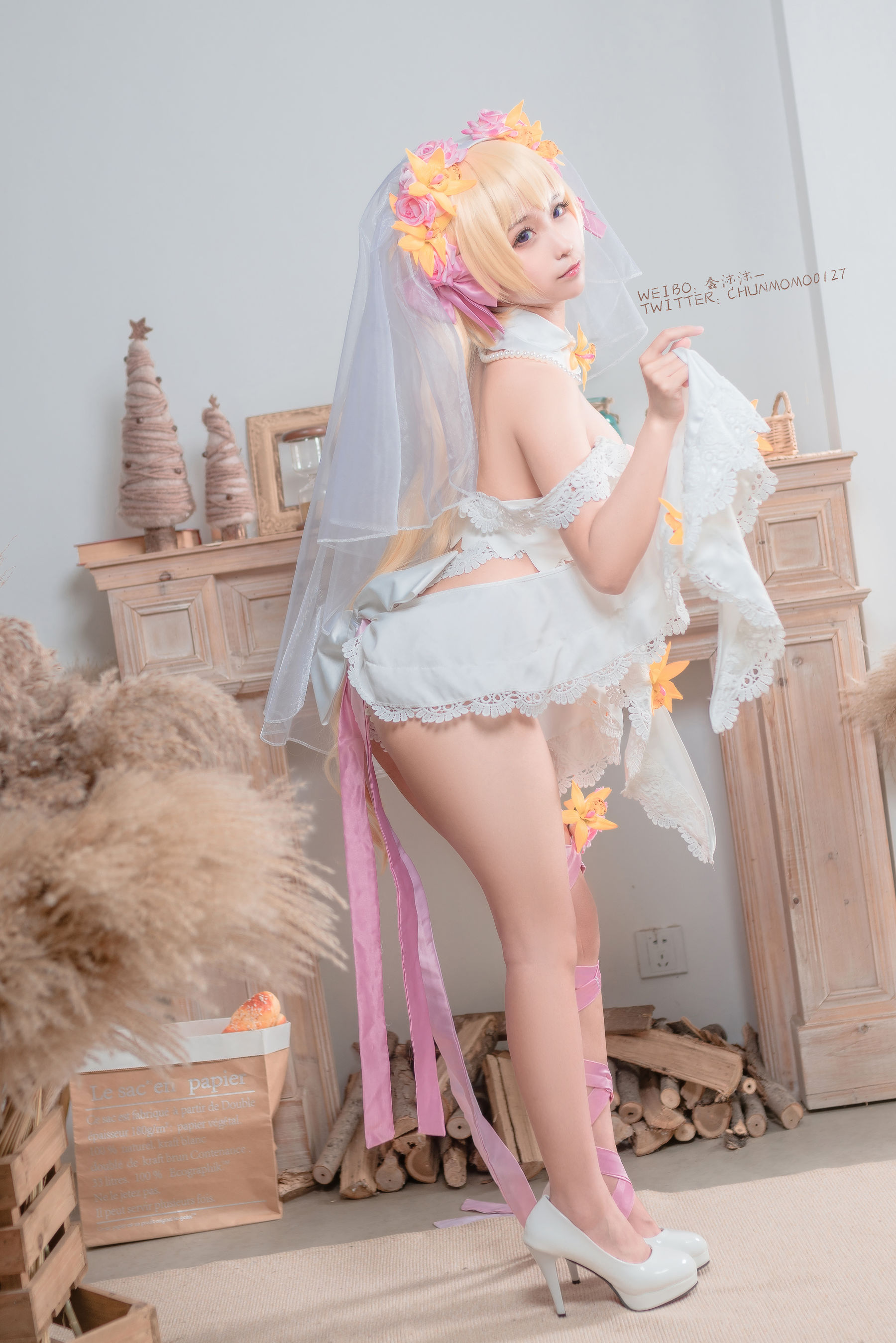 动漫博主蠢沫沫 – 赫葵特 [40P]