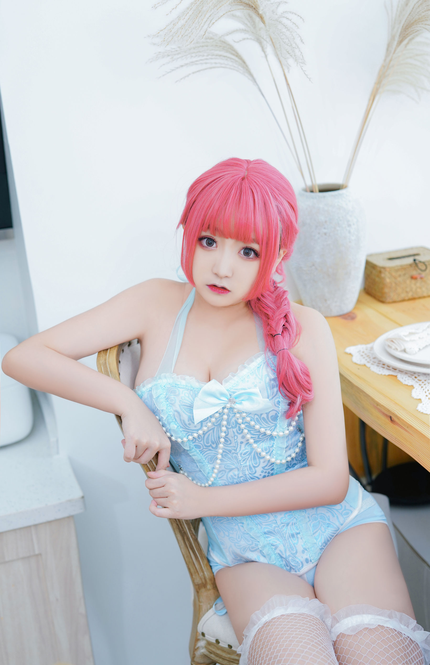 动漫博主恩田直幸 – 蓝色束缚 [55P]