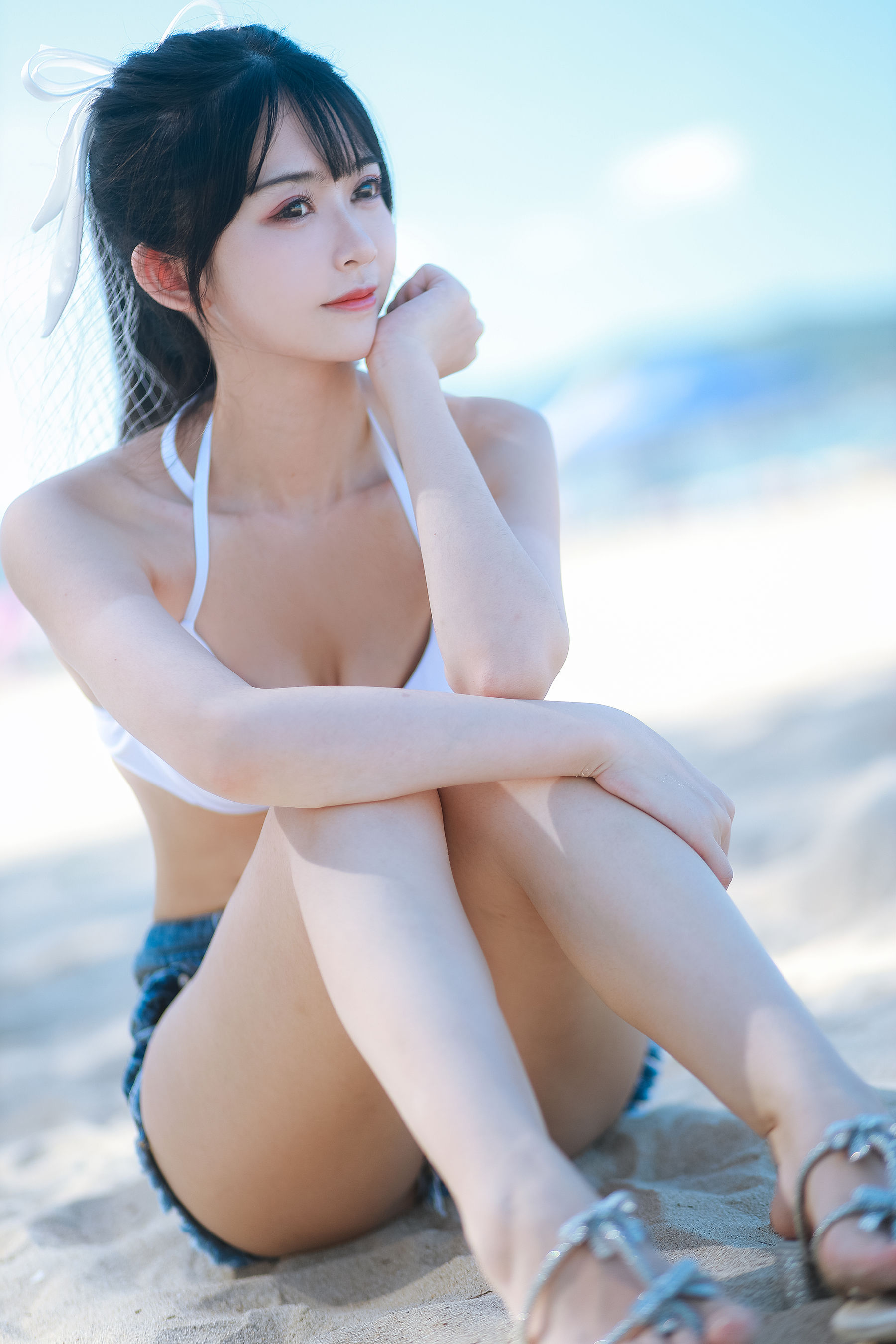 超人气Coser鳗鱼霏儿 – 海边 [23P]