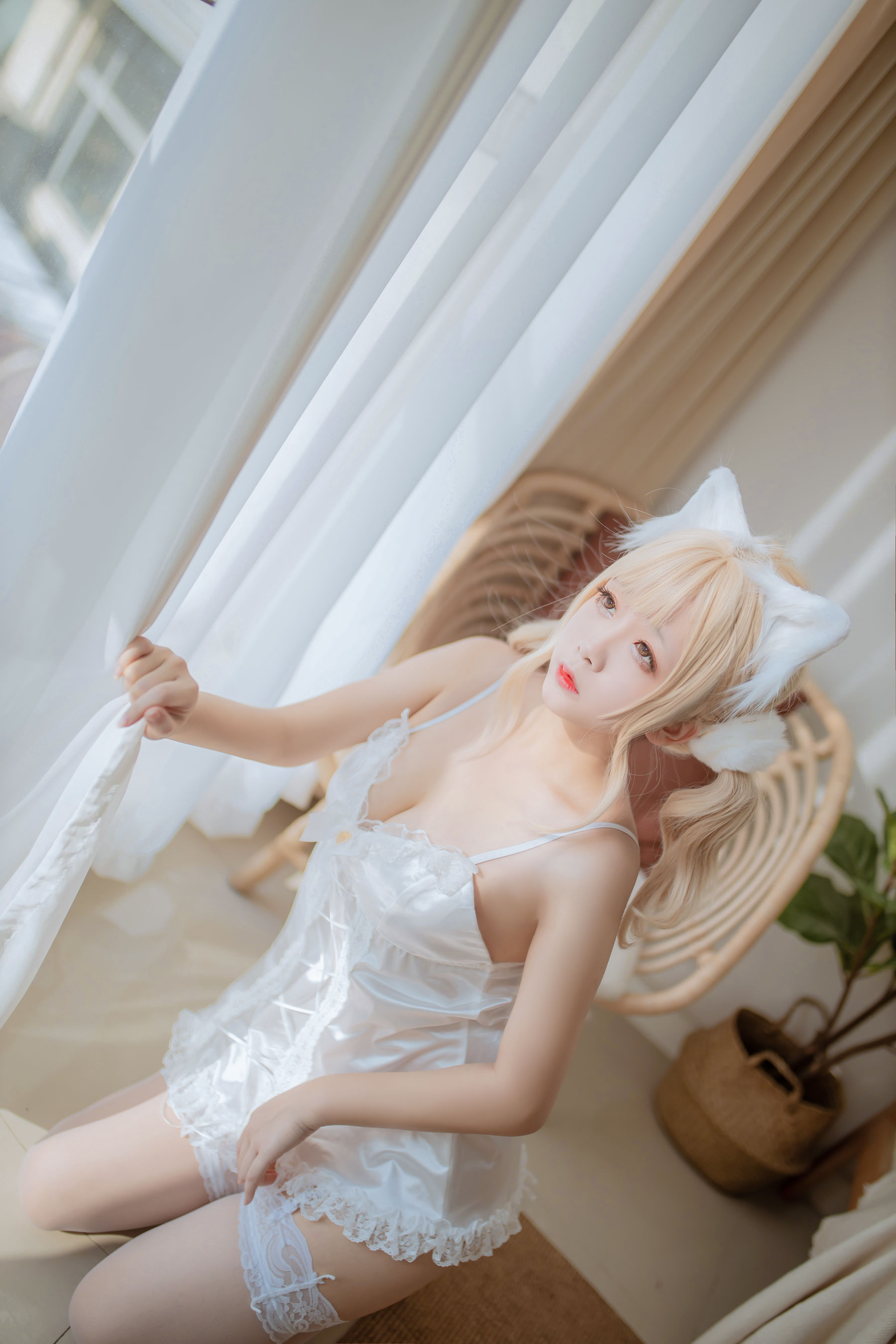 Cosplay日奈娇 私房双人猫耳 [43P]