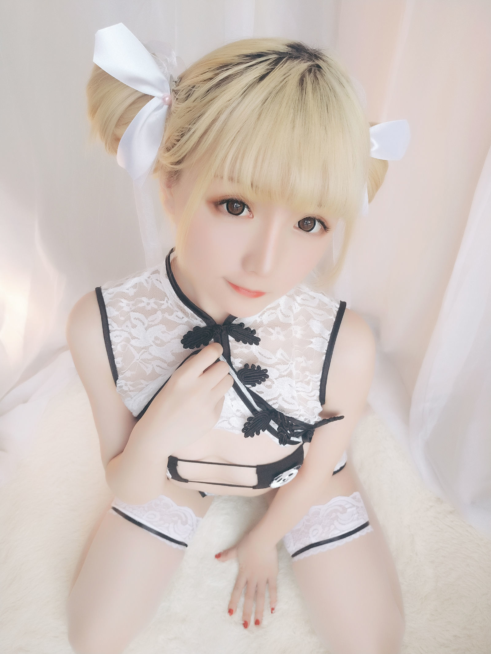 [萝莉COS] 星之迟迟 VOL.16 熊猫旗袍 [60P]