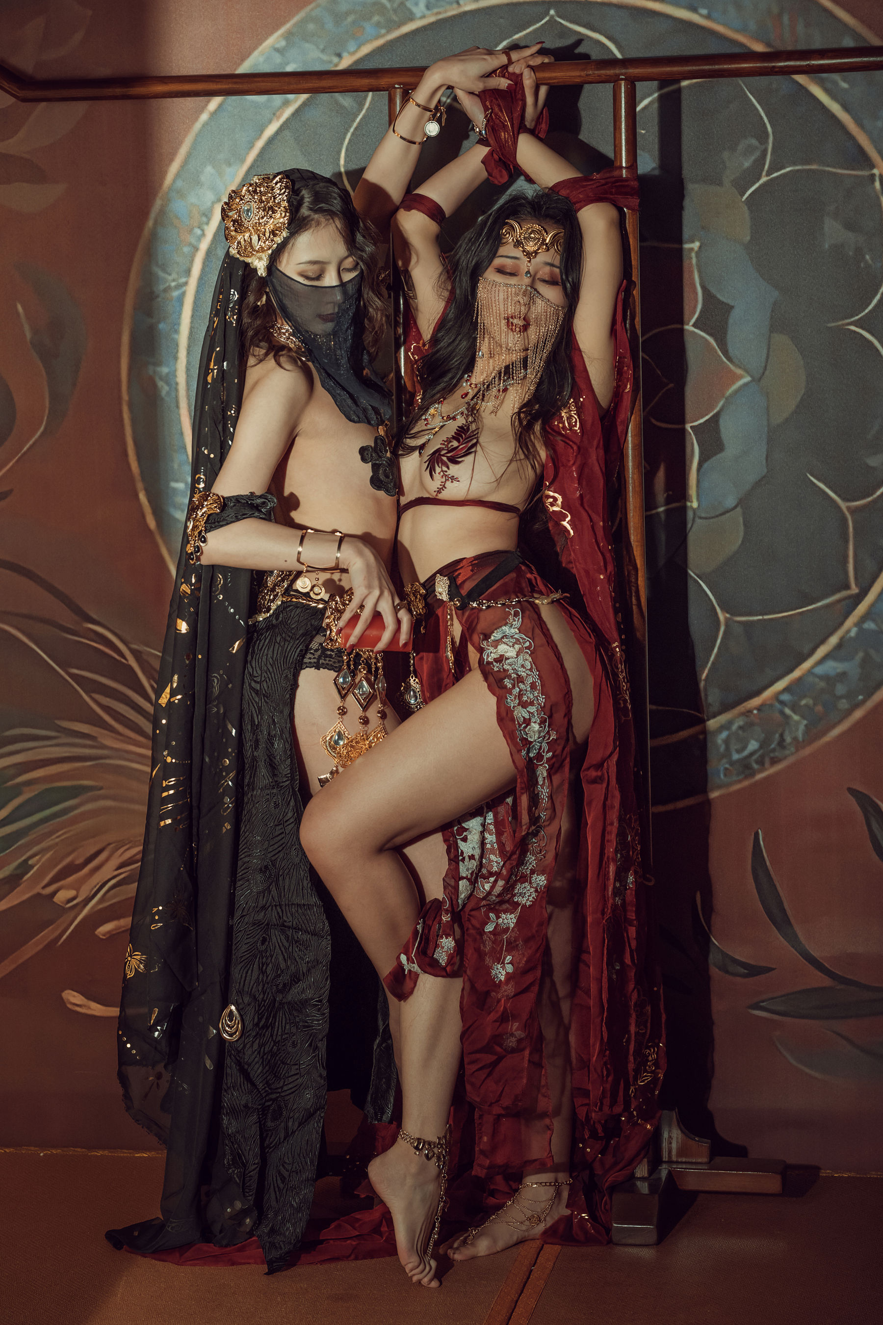 云溪溪 – 奶桃桃 双人古风 [50P]