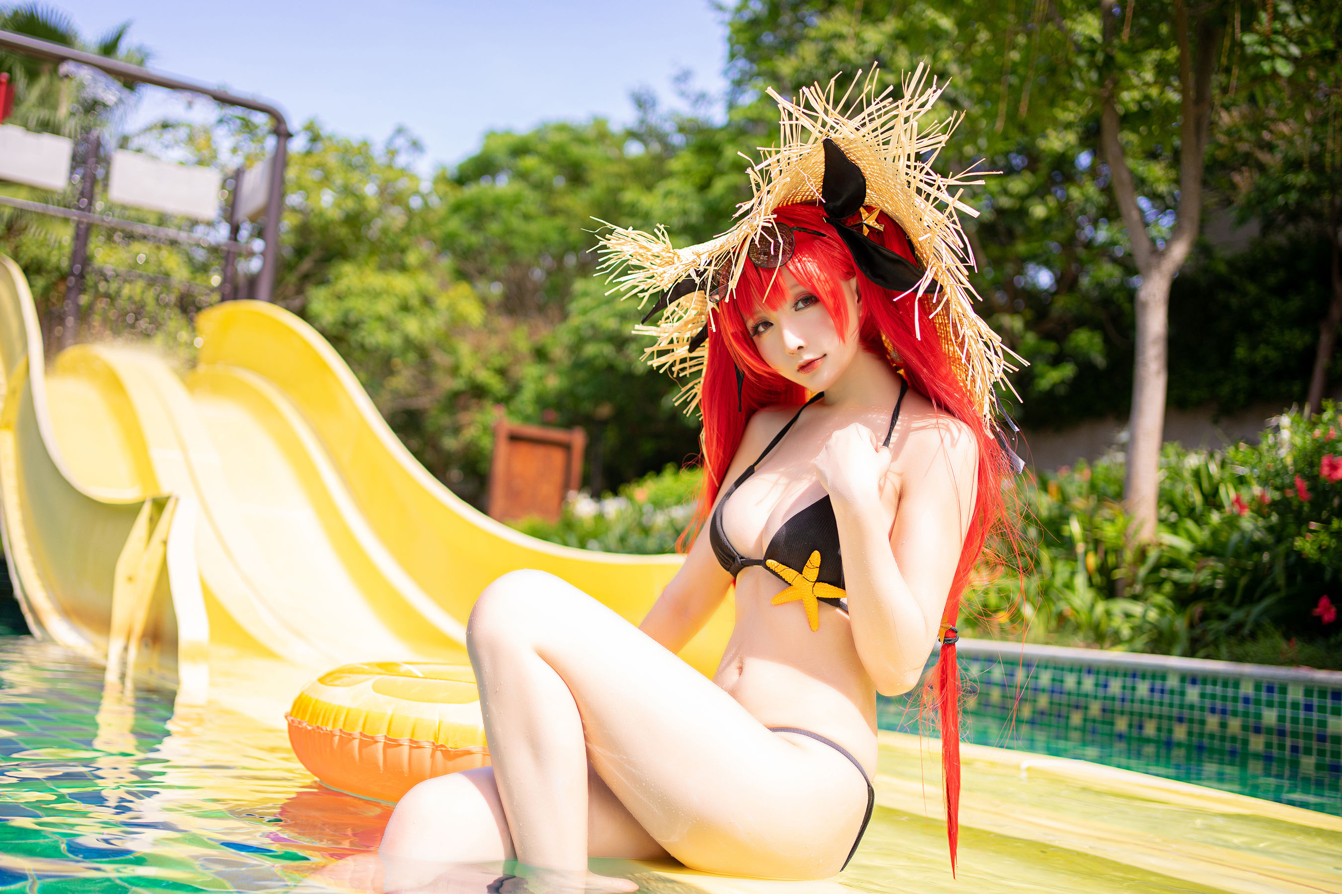 Coser小姐姐星之迟迟 – 鸣夏 火奴鲁鲁 [25P]