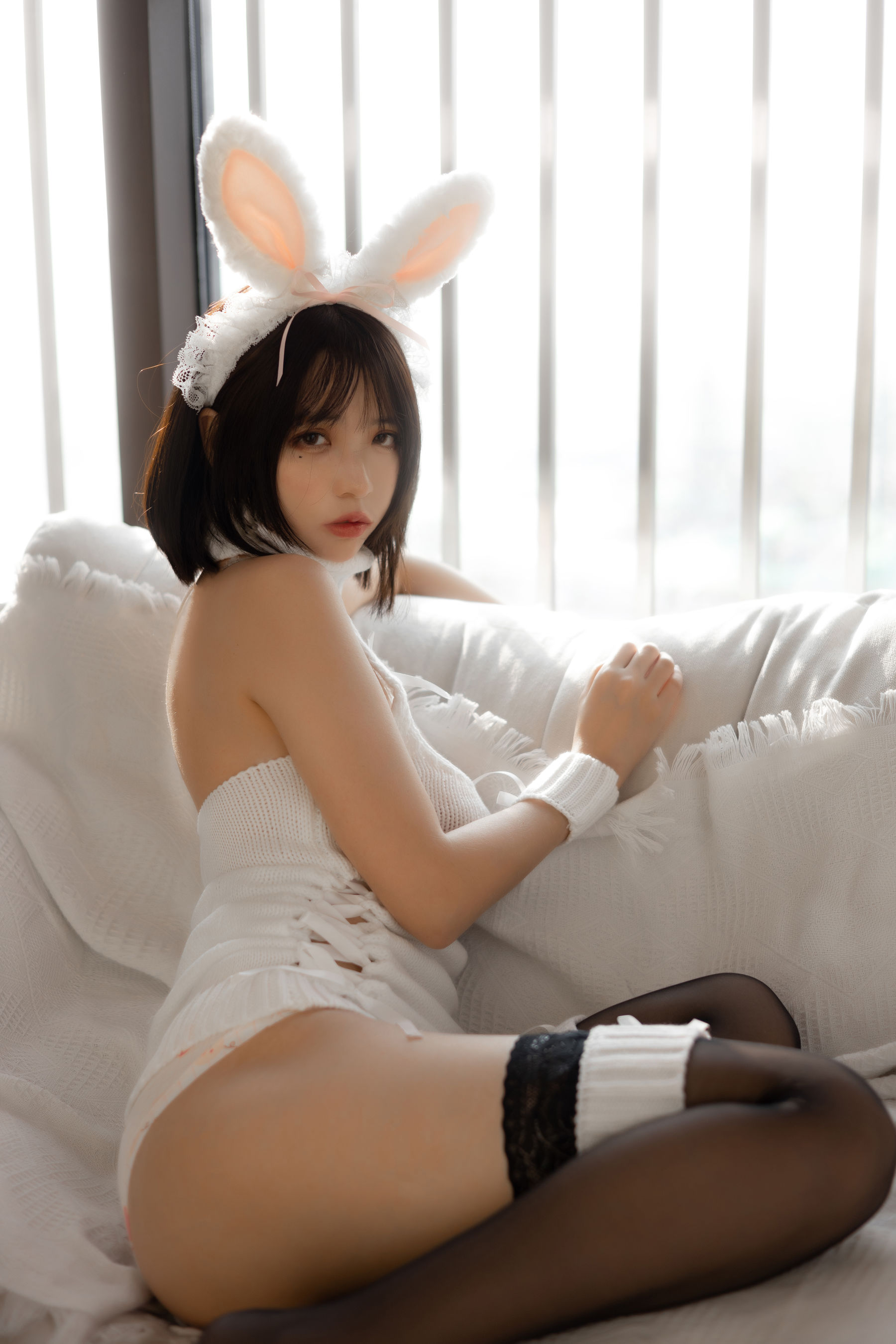 疯猫ss – 白色毛衣 [40P]