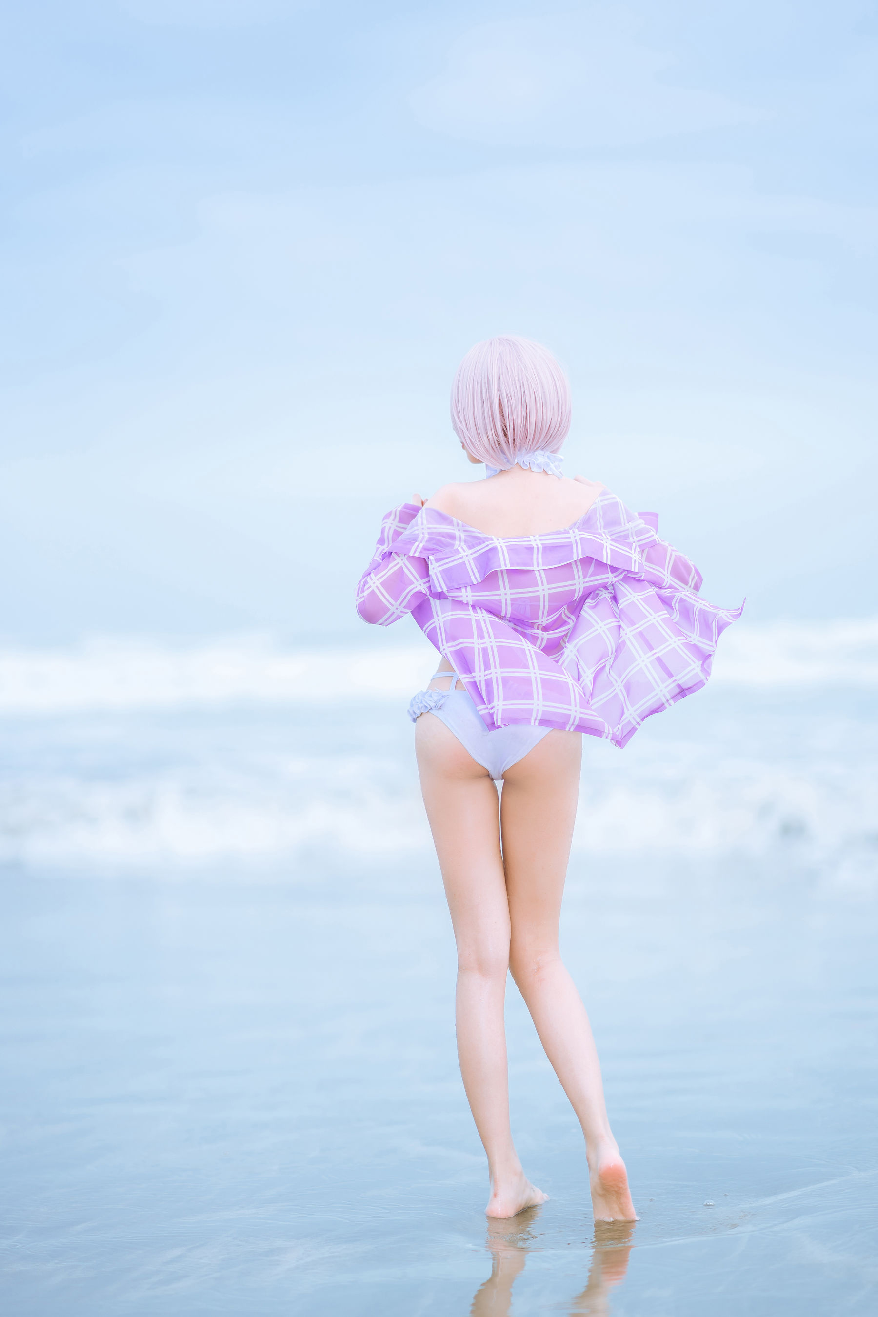 动漫博主果咩酱w – 海边玛修 [35P]