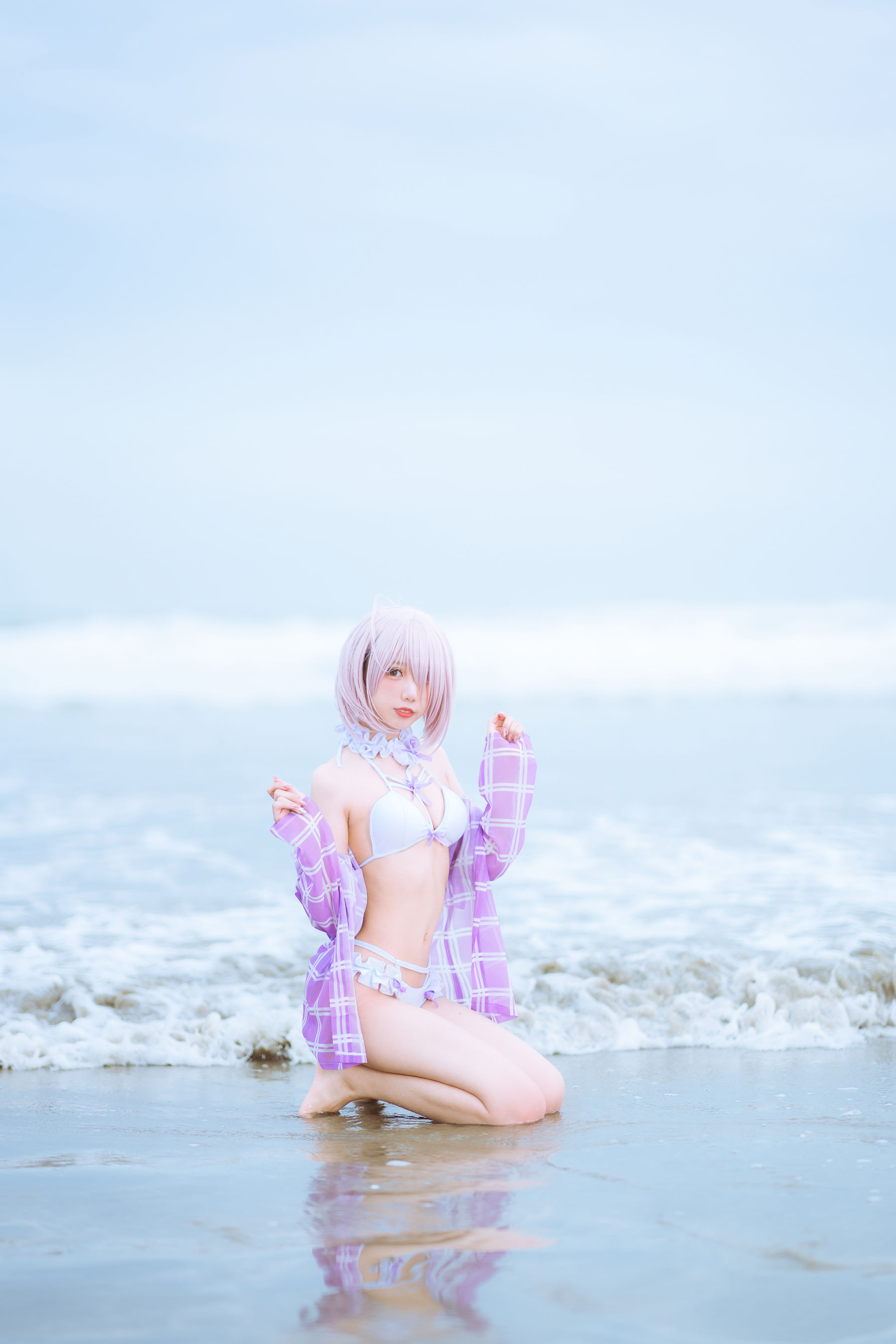 动漫博主果咩酱w – 海边玛修 [35P]