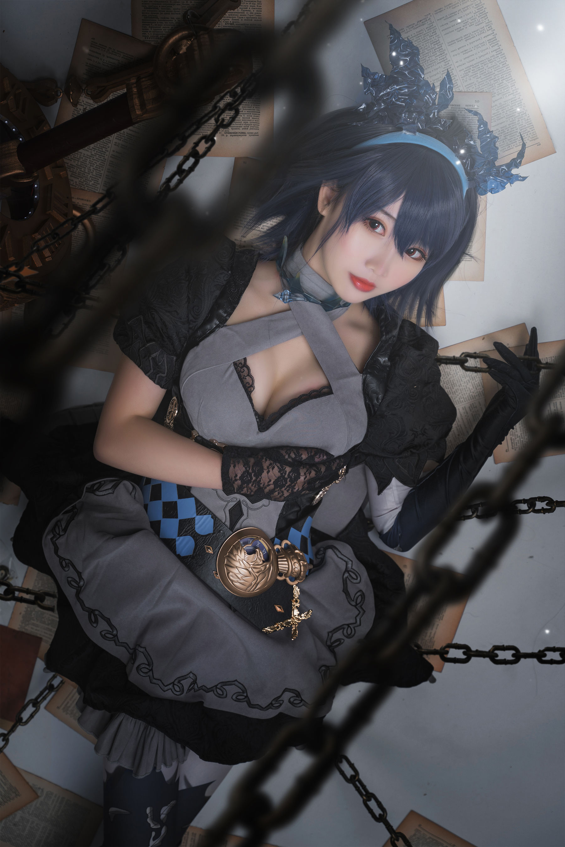 可爱人气Coser面饼仙儿 – 爱丽丝 [18P]