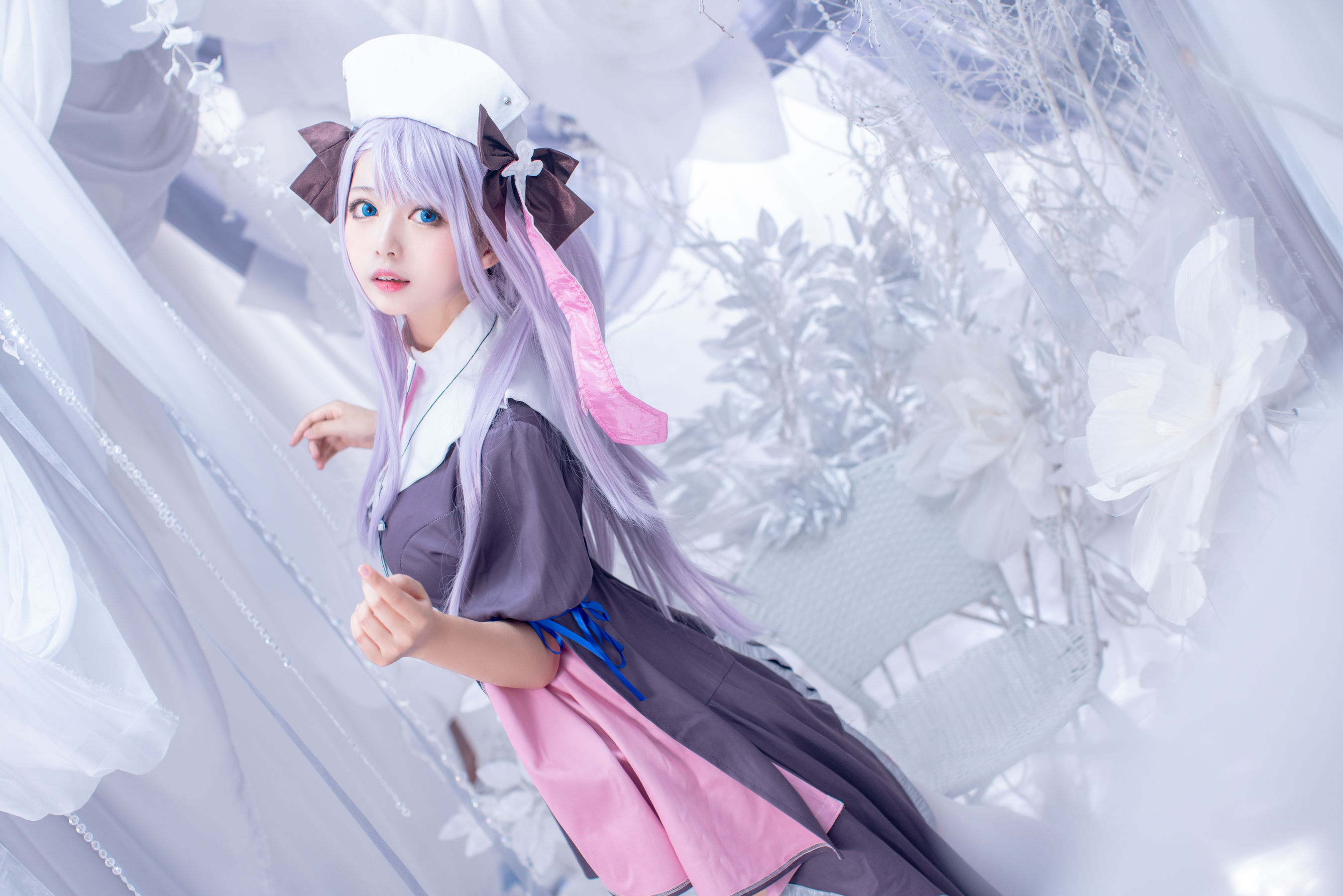 大眼萌妹黑猫猫OvO – 女灶神 [14P]