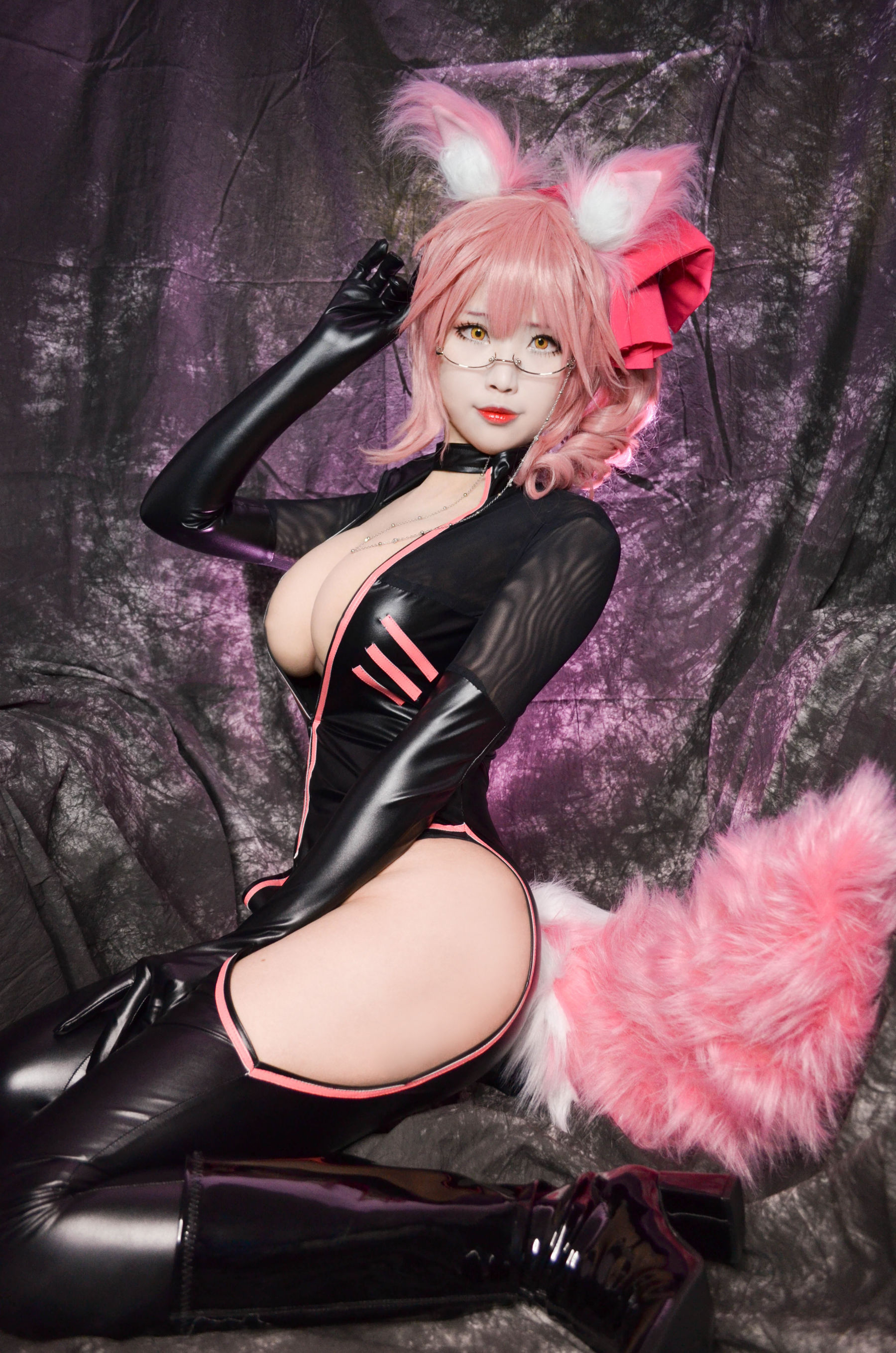 Coser萱-KaYa Tamamo Secretary (Fate Grand Order) [49P]
