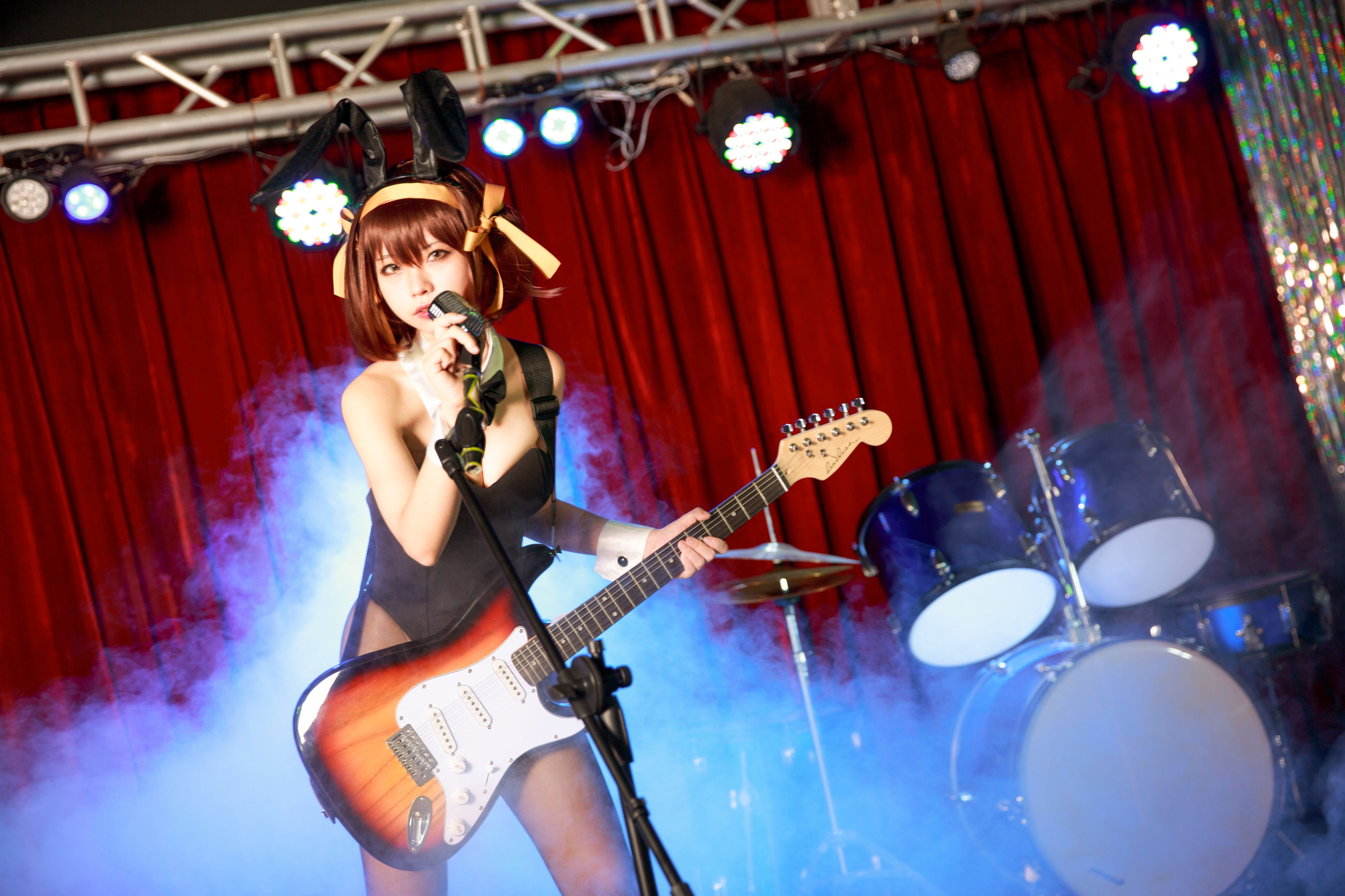 动漫博主G44不会受伤 – 凉宫 兔女郎 [17P]