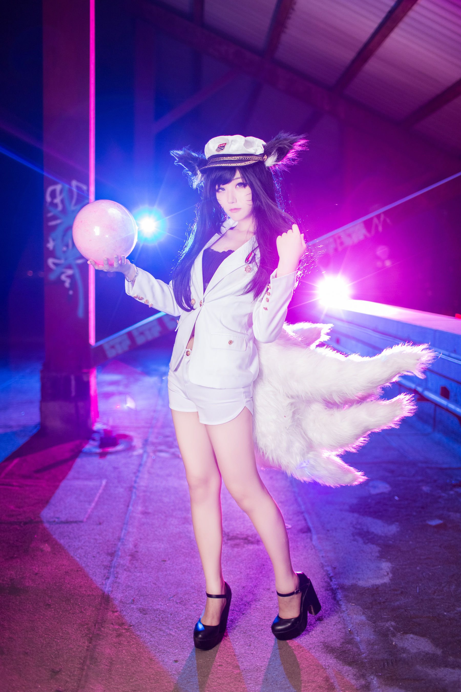 动漫博主浅野菌子 – 英雄联盟 九尾妖狐阿狸 [7P]