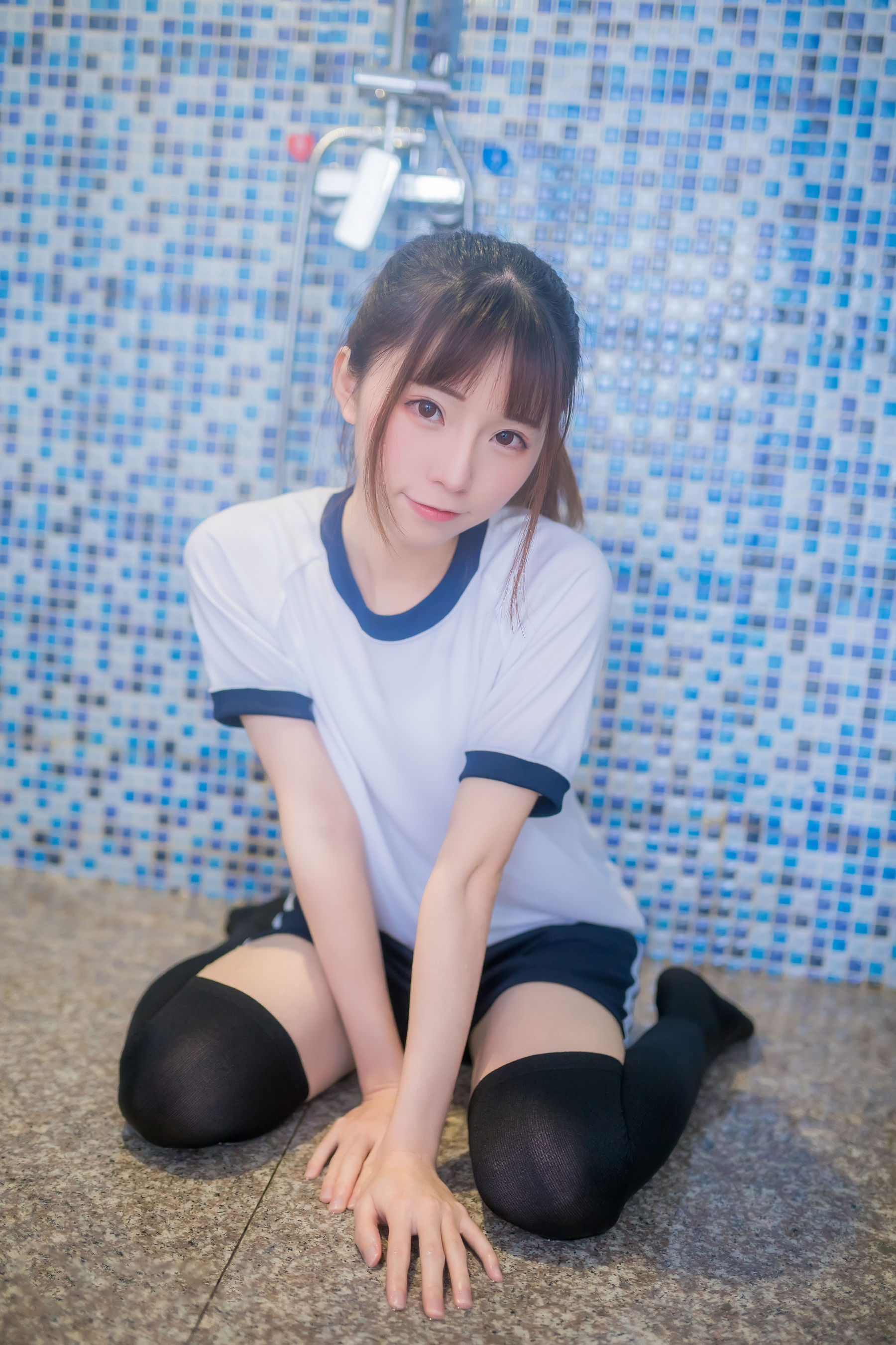 动漫博主Kitaro_绮太郎 – 湿身体操服 [45P]