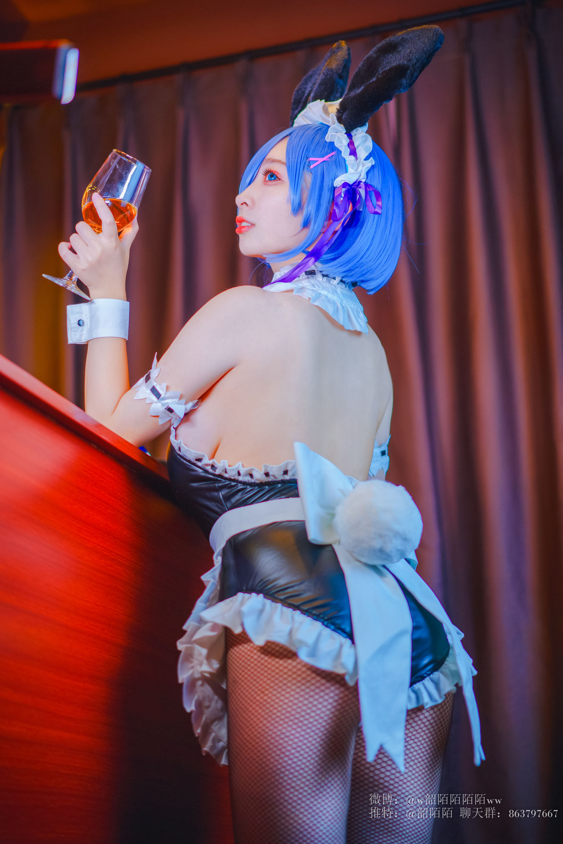 Cosplay美女韶陌陌 雷姆 [33P]