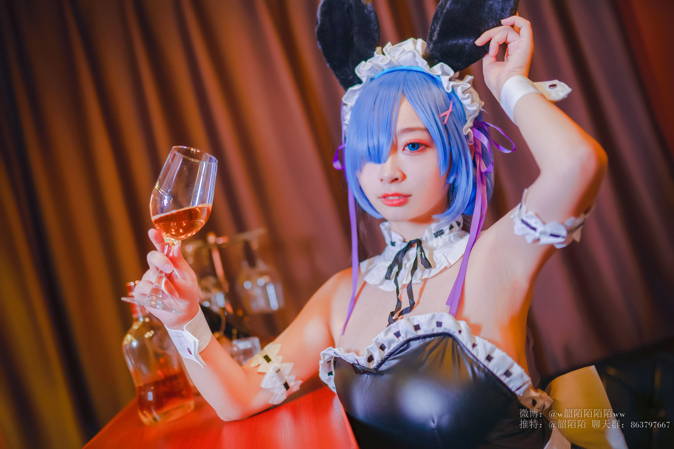 Cosplay美女韶陌陌 雷姆 [33P]