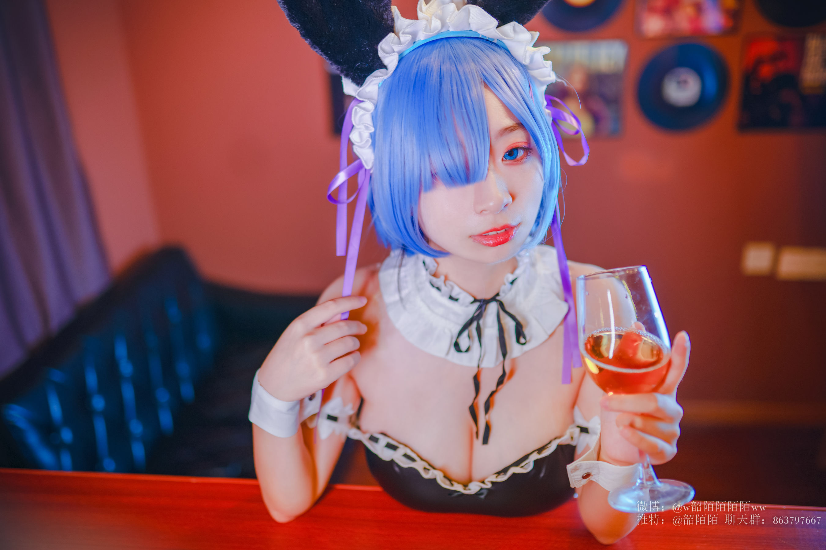 Cosplay美女韶陌陌 雷姆 [33P]