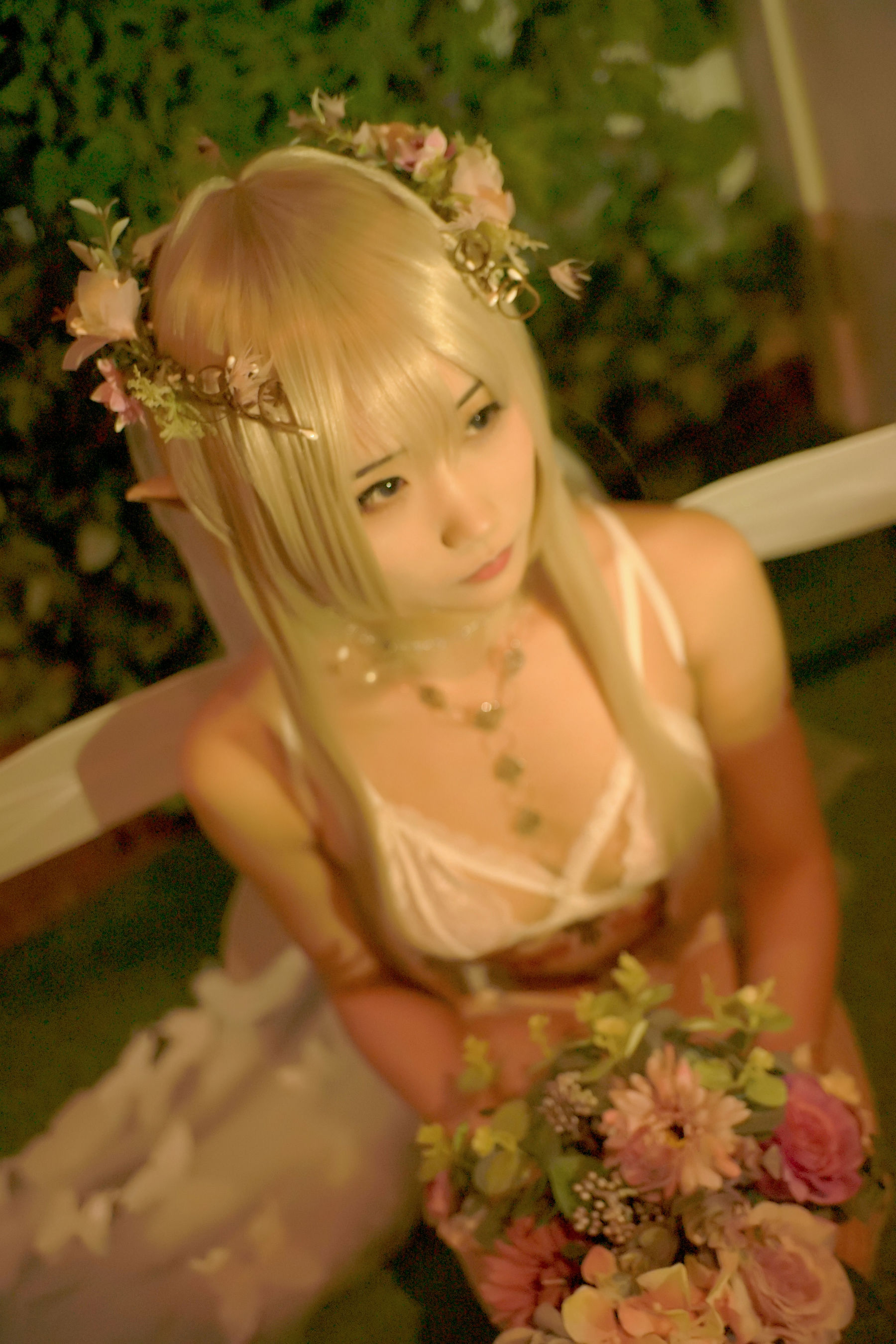 [Cosplay写真] 动漫博主曉美媽 – 森之妖精 [54P]