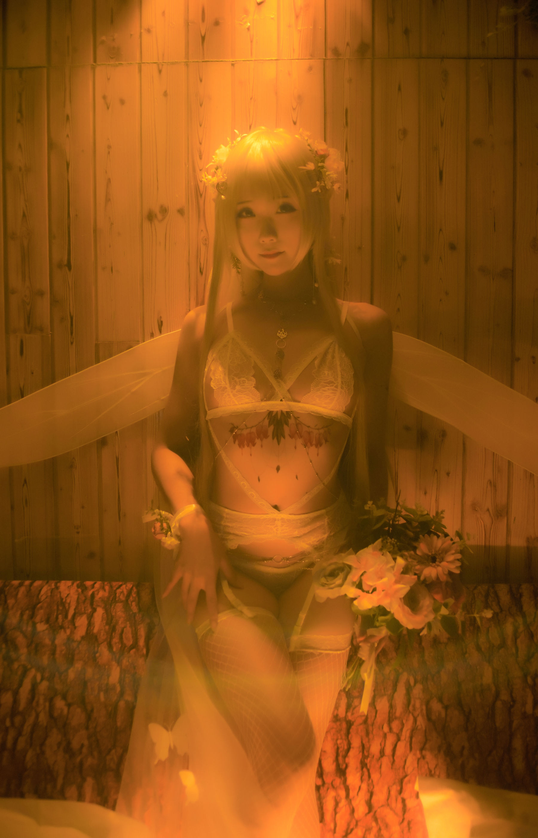 [Cosplay写真] 动漫博主曉美媽 – 森之妖精 [54P]