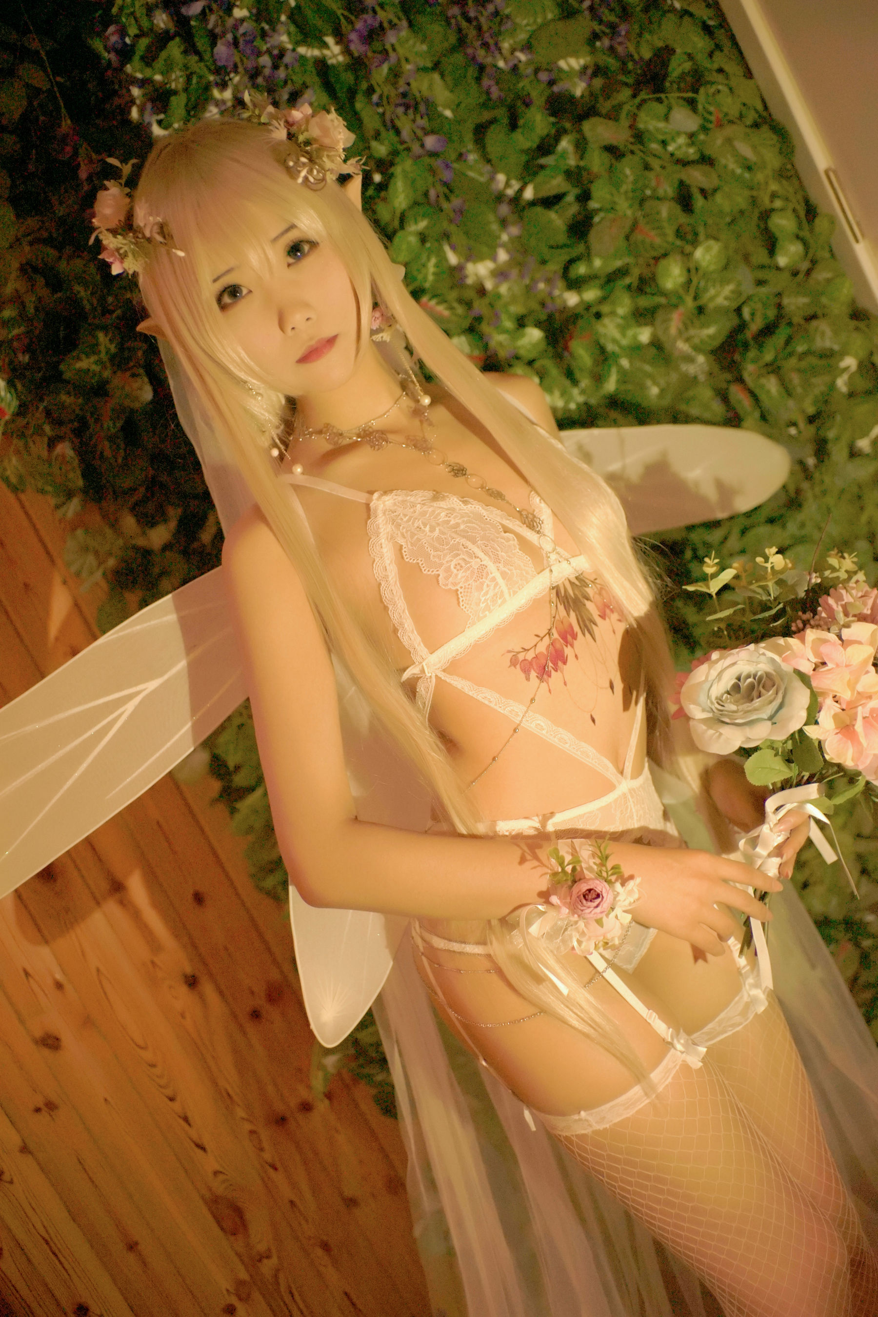 [Cosplay写真] 动漫博主曉美媽 – 森之妖精 [54P]