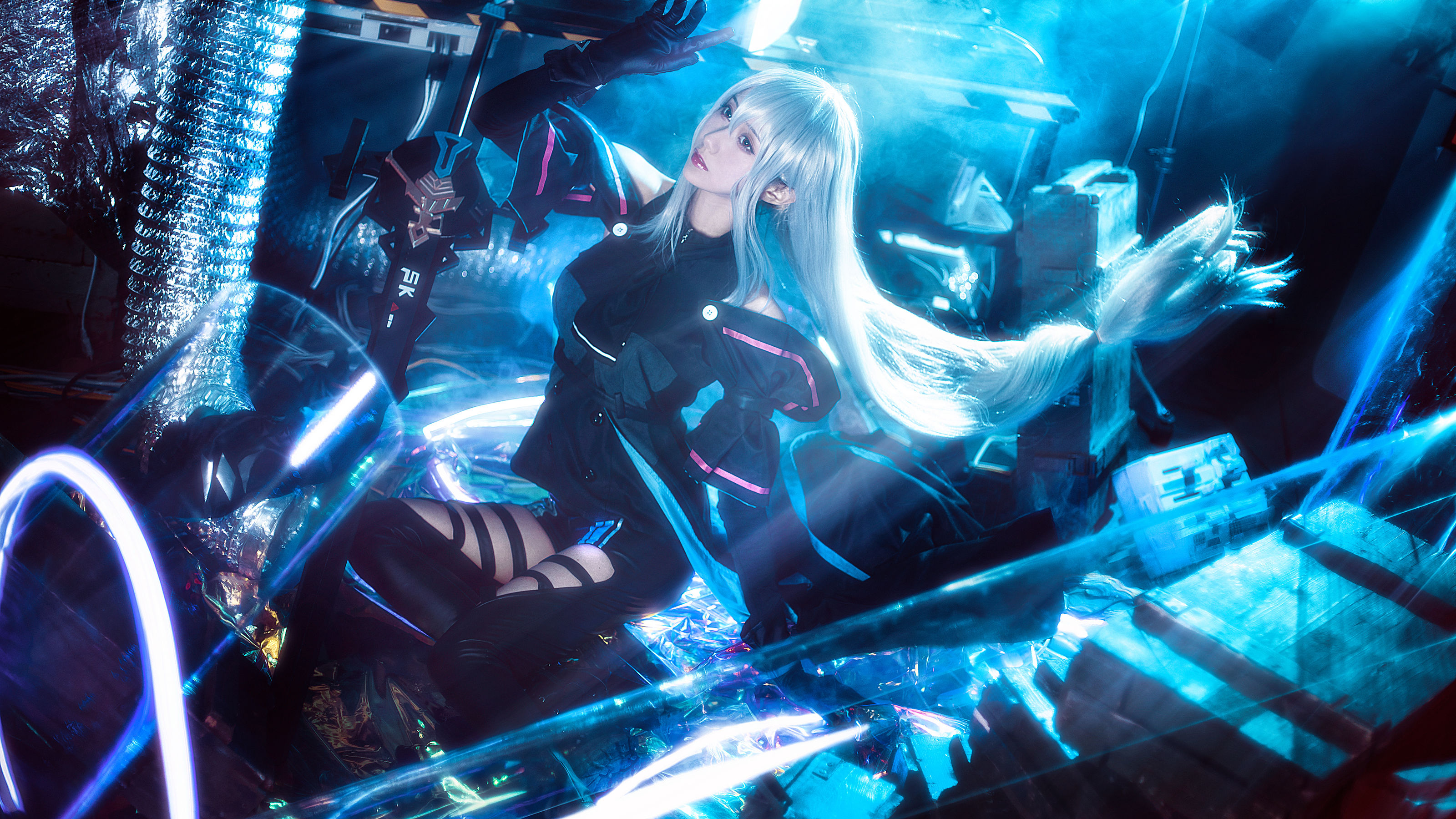 萌系小姐姐木绵绵OwO – 斯卡蒂 [16P]