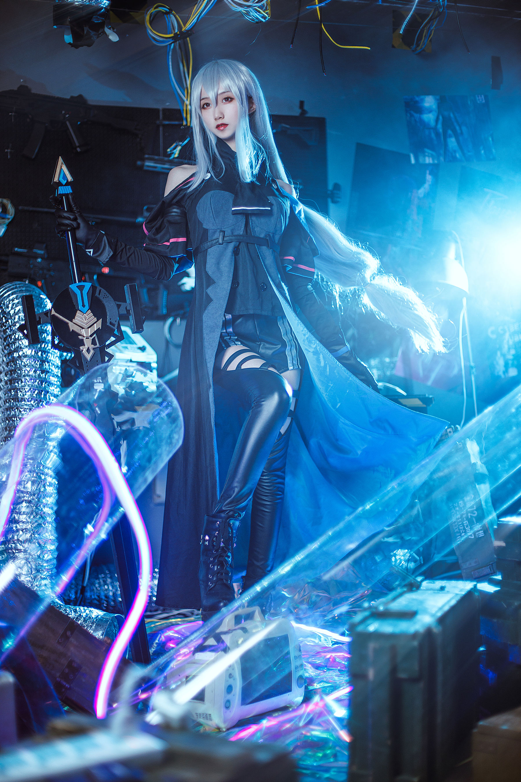 萌系小姐姐木绵绵OwO – 斯卡蒂 [16P]