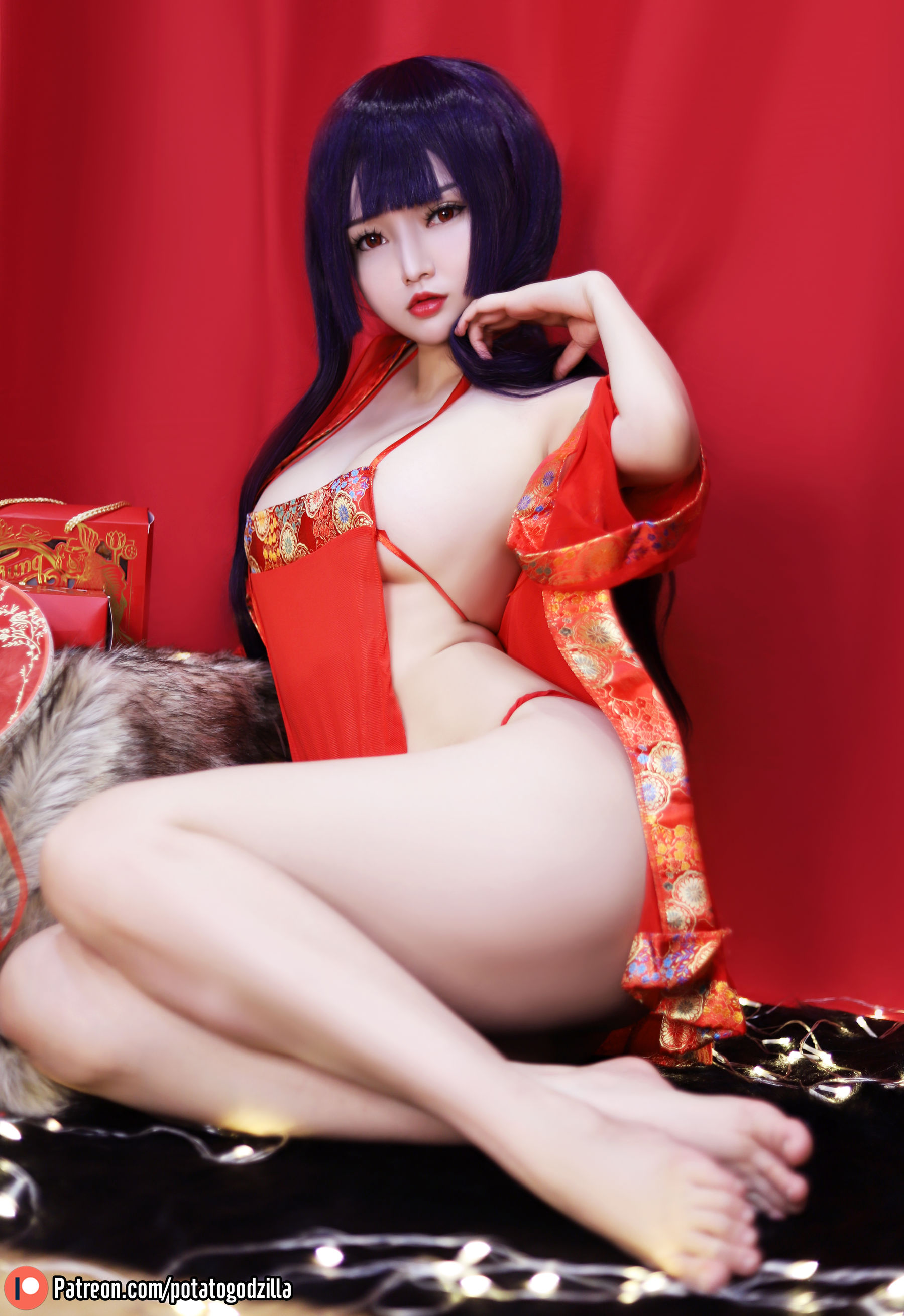 Coser小姐姐Potato Godzilla – Happy Mid Autumn 2020 [16P]