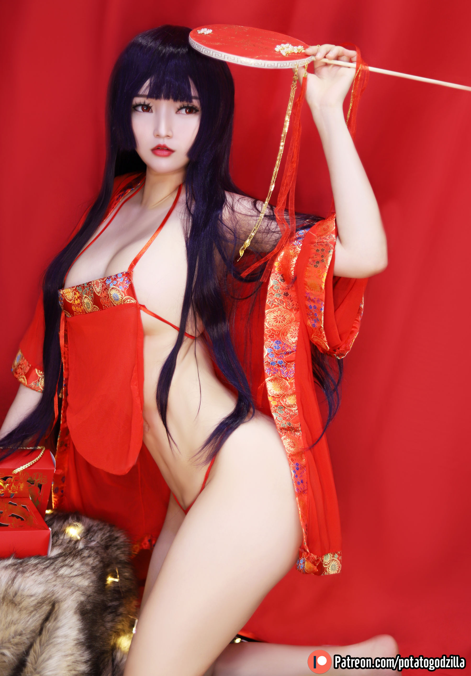 Coser小姐姐Potato Godzilla – Happy Mid Autumn 2020 [16P]