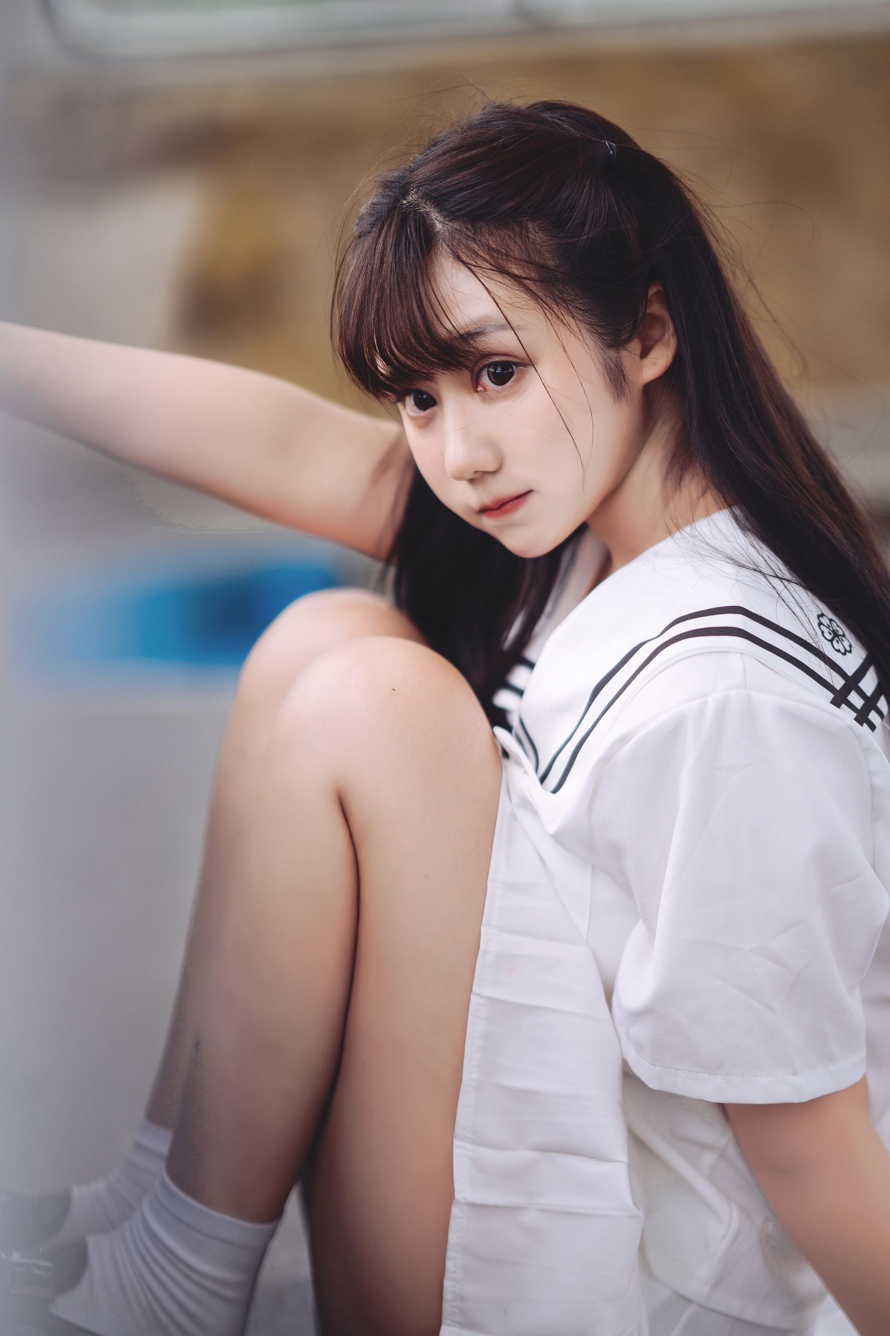 微博福利姬镜酱 – 静夏之JK少女 [33P]