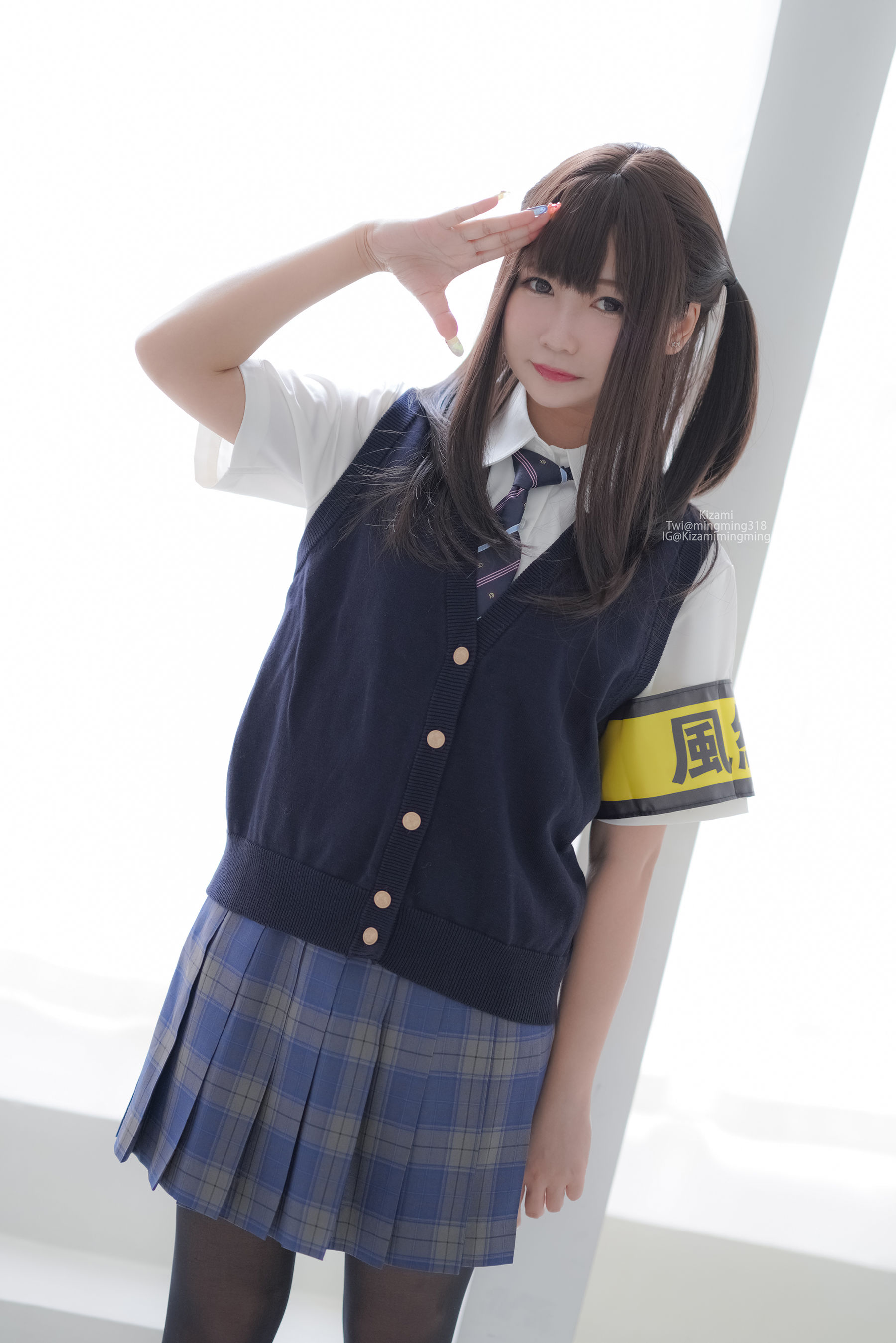 銘銘Kizami – JK黑丝 [126P]