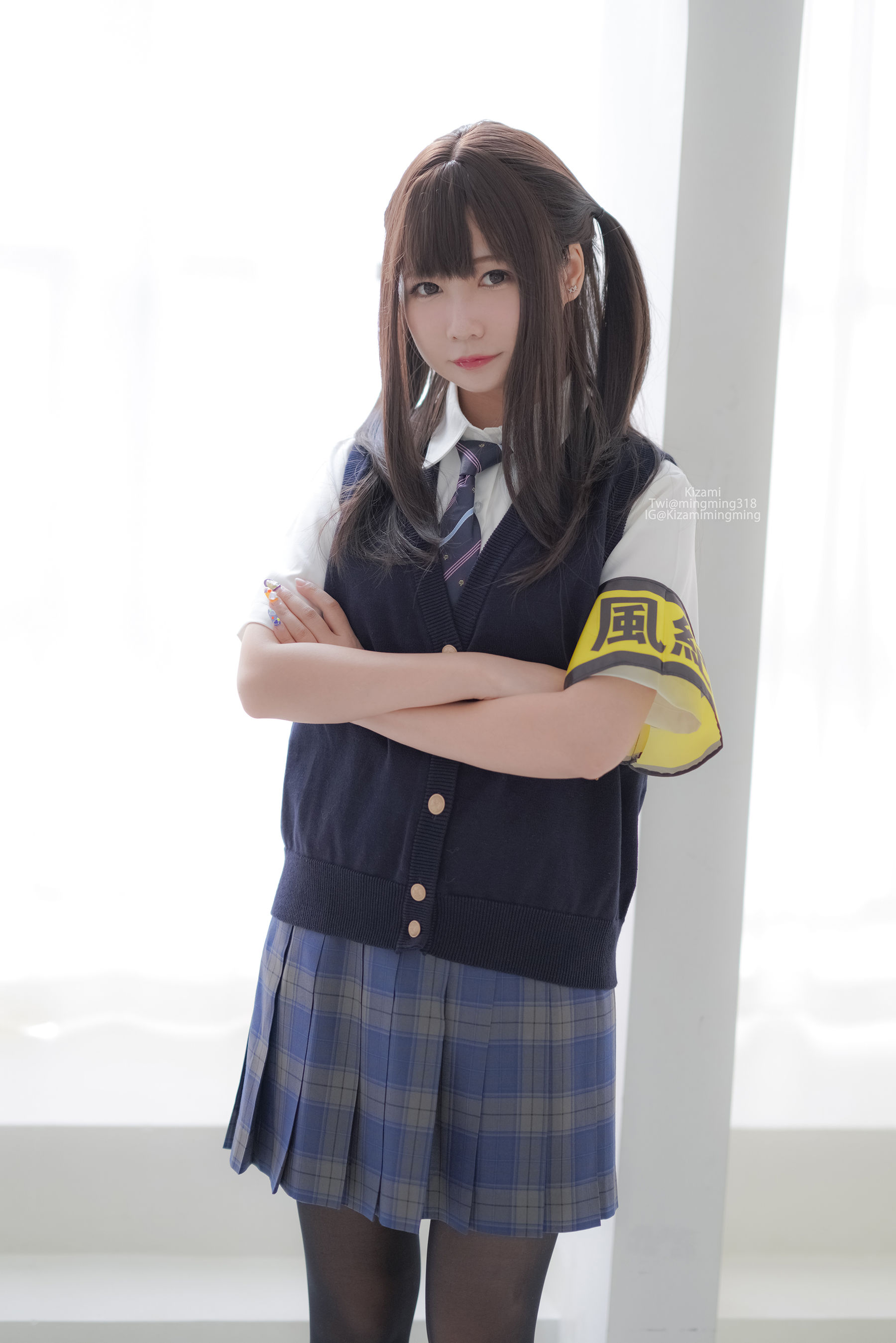 銘銘Kizami – JK黑丝 [126P]