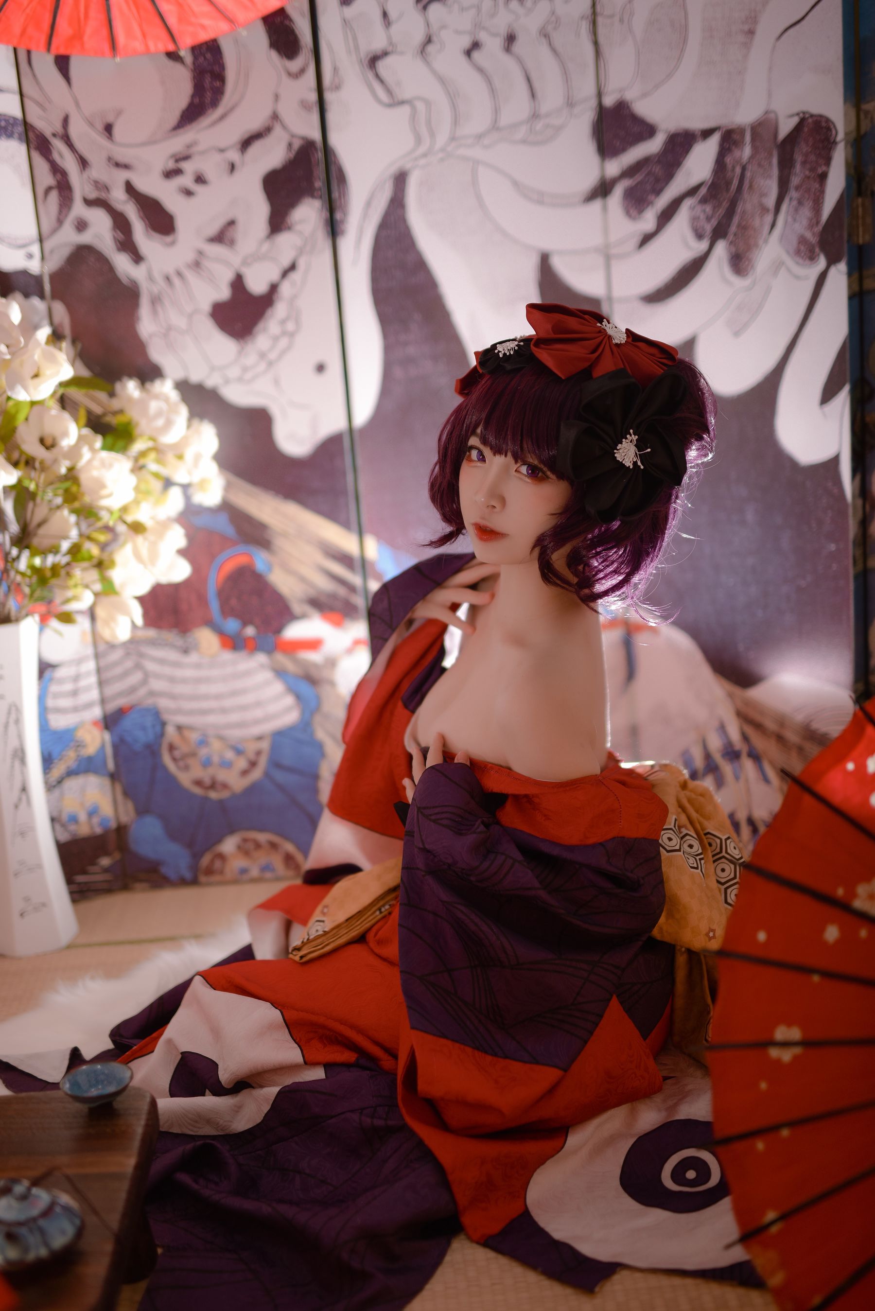 人气Coser二佐Nisa Fate葛饰北斋 [21P]