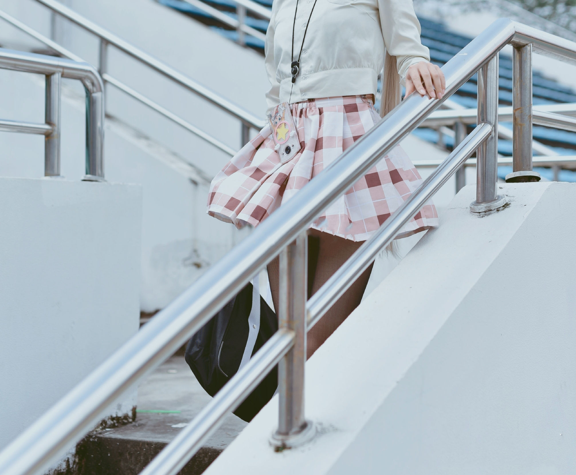 [Cosplay写真] 清纯少女五更百鬼 – 穹 [6P]