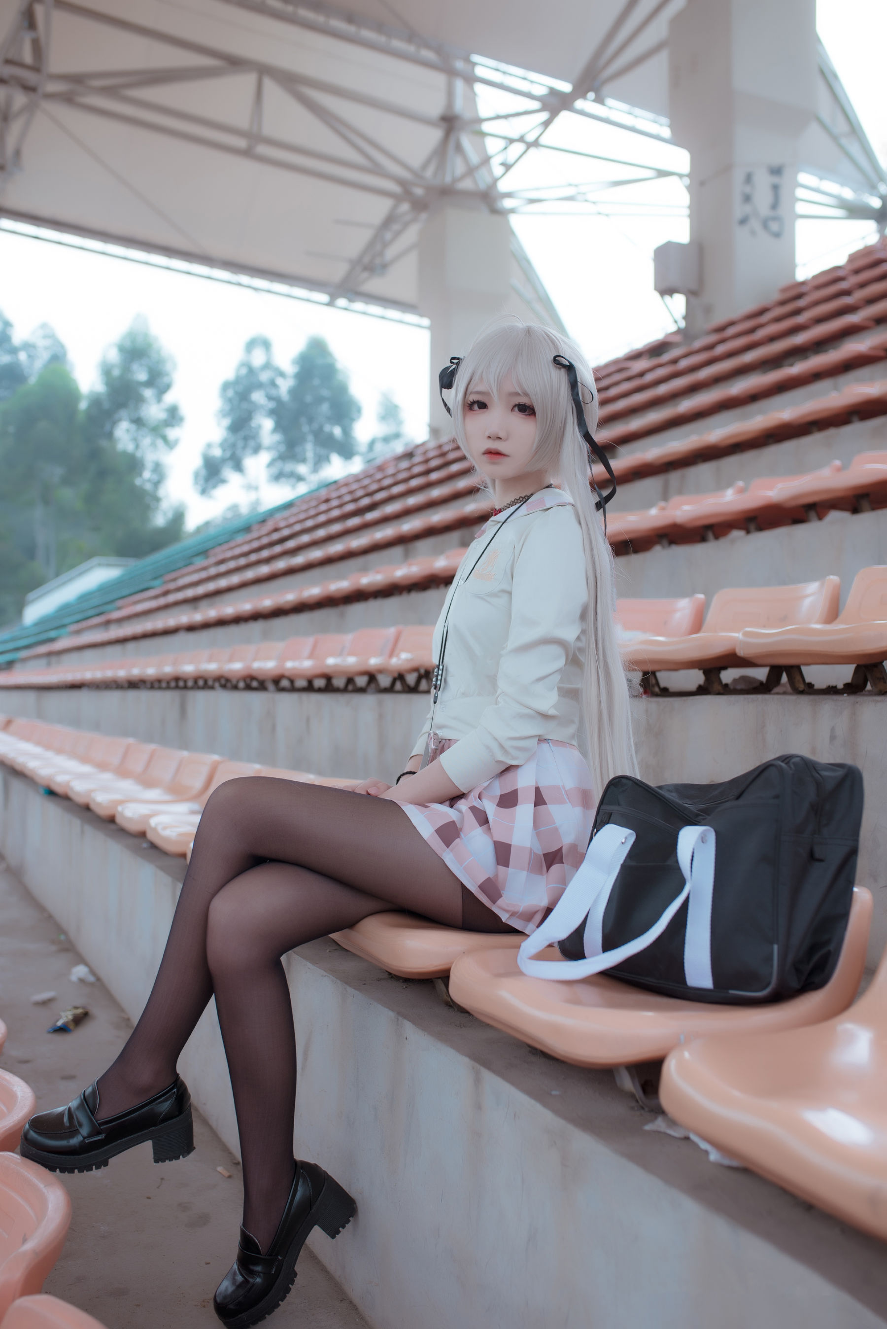 [Cosplay写真] 清纯少女五更百鬼 – 穹 [6P]