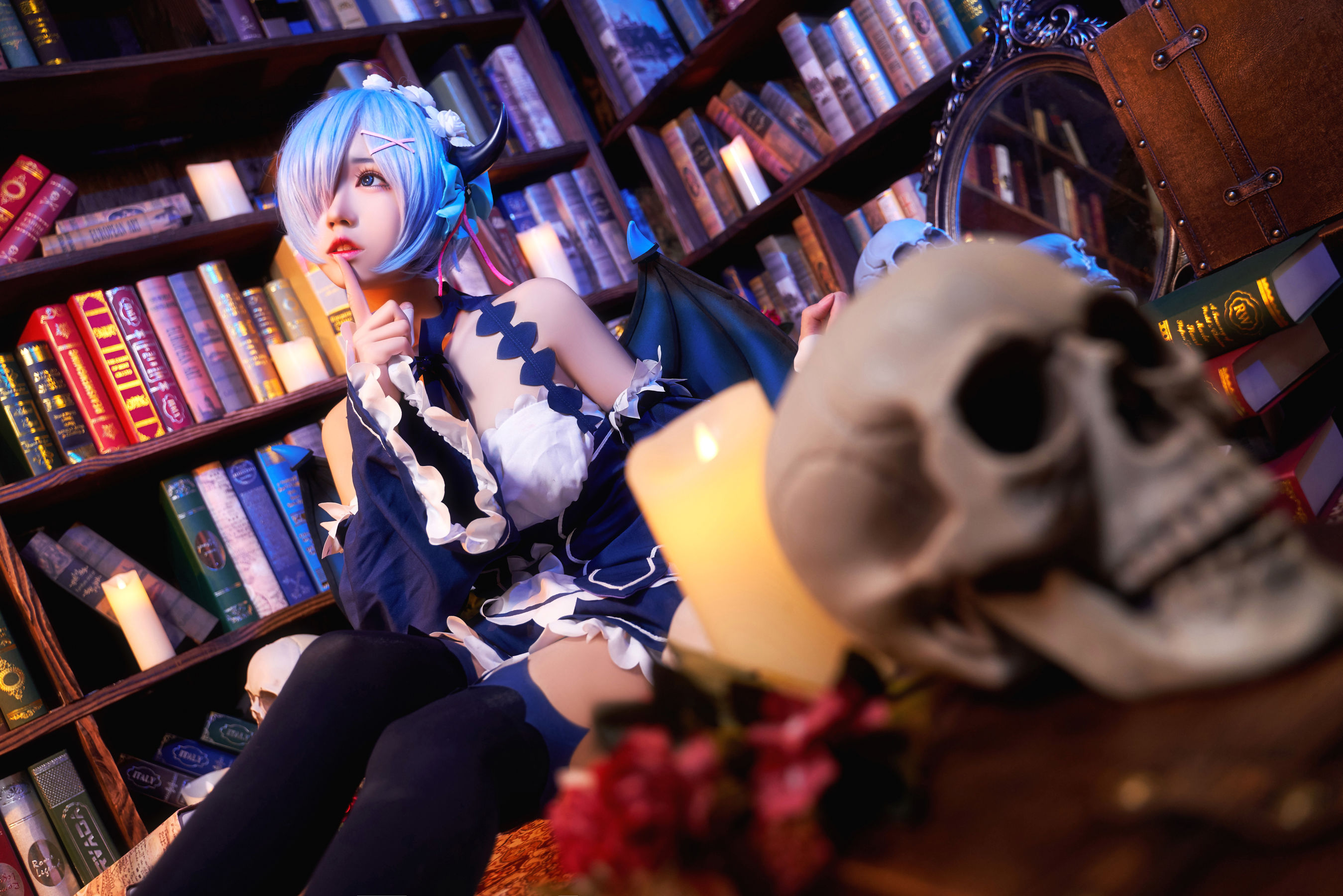 猫君君MaoJun – 雷姆小恶魔 [23P]