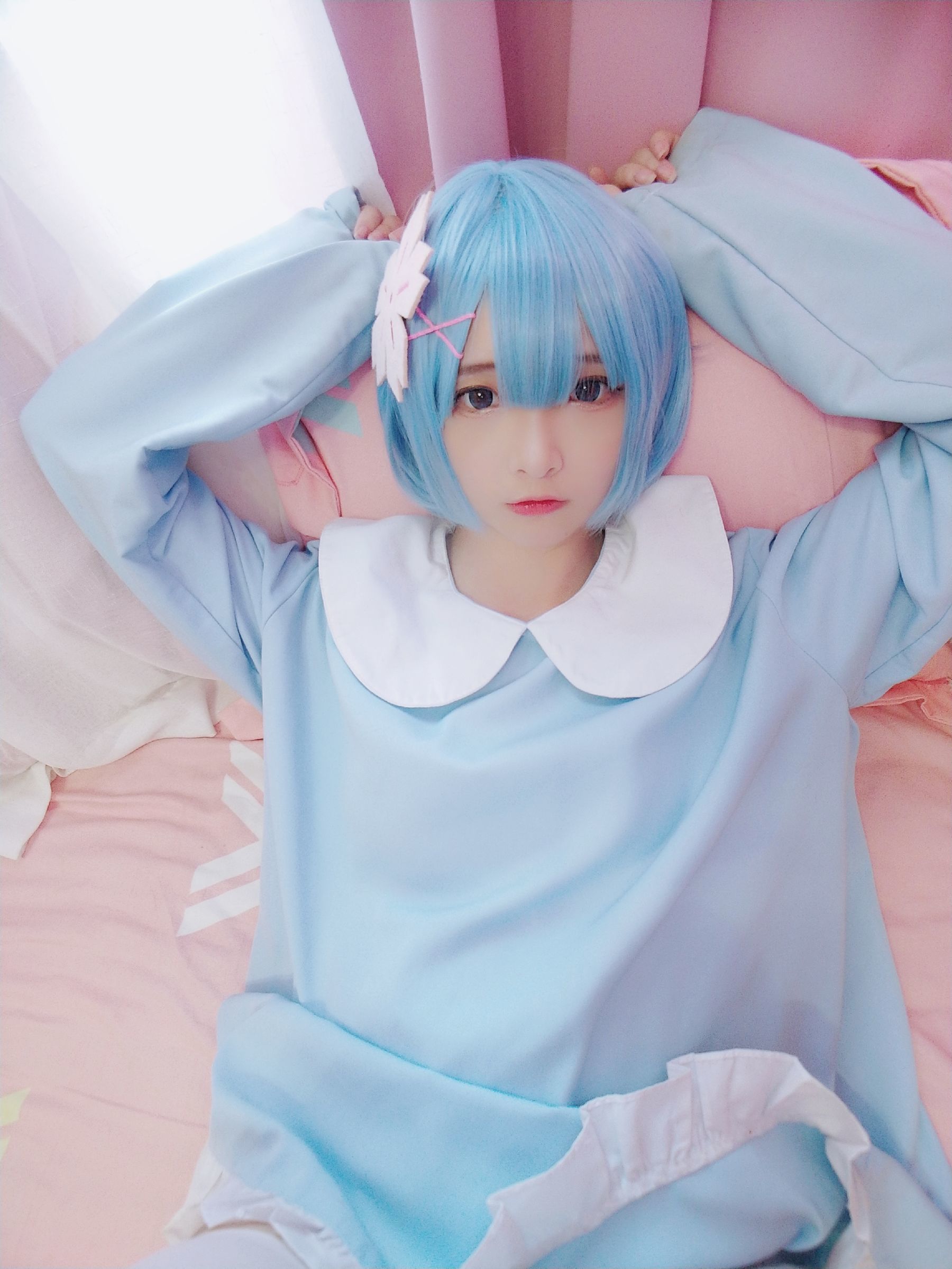 二次元美女古川kagura – 蕾姆幼年 [25P]