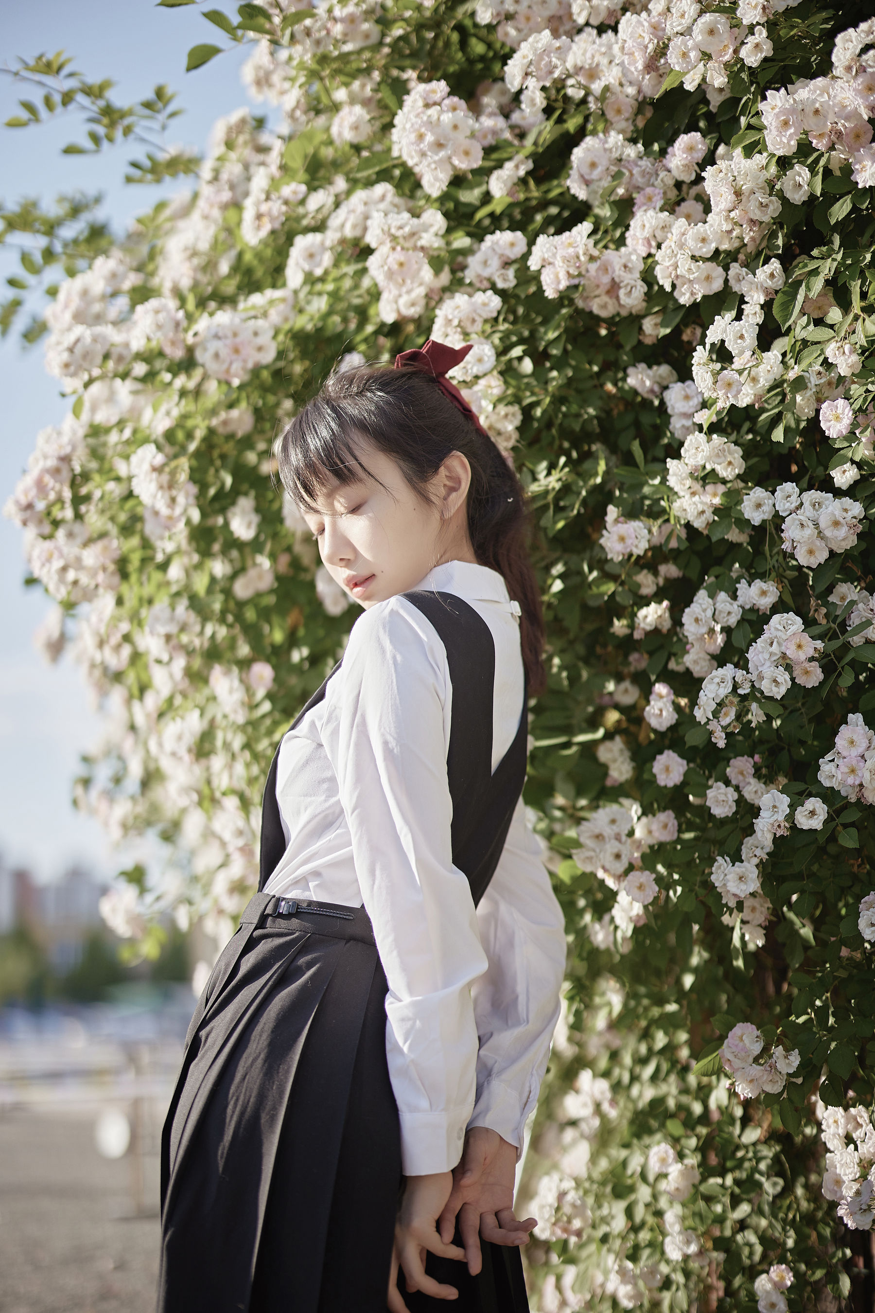 Shika小鹿鹿 – 蔷薇JK [14P]