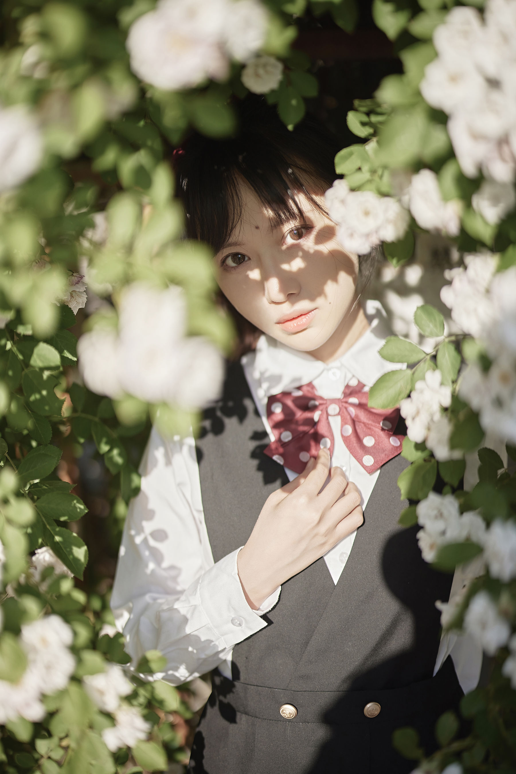 Shika小鹿鹿 – 蔷薇JK [14P]