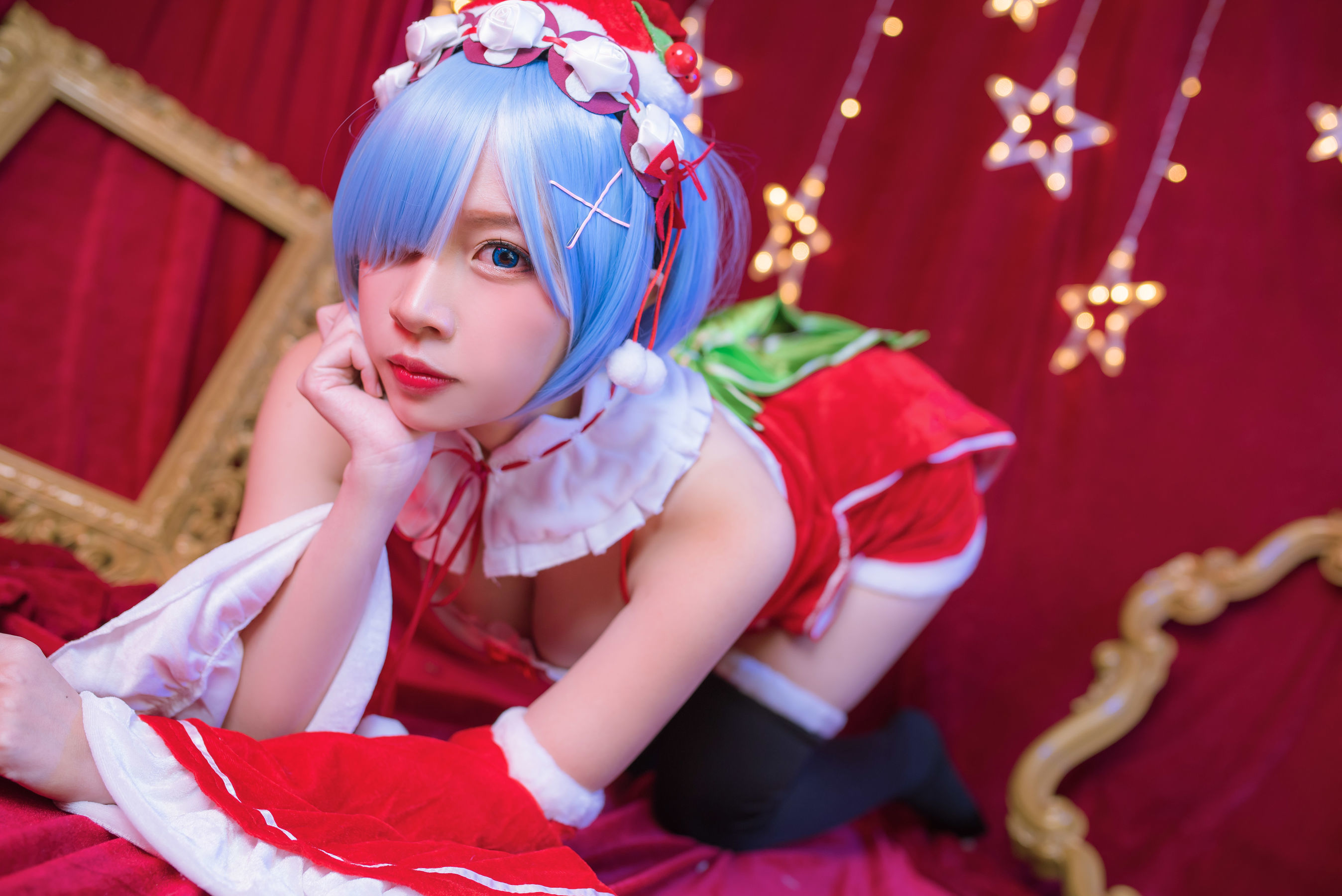 人气Coser二佐Nisa 雷姆圣诞 [46P]