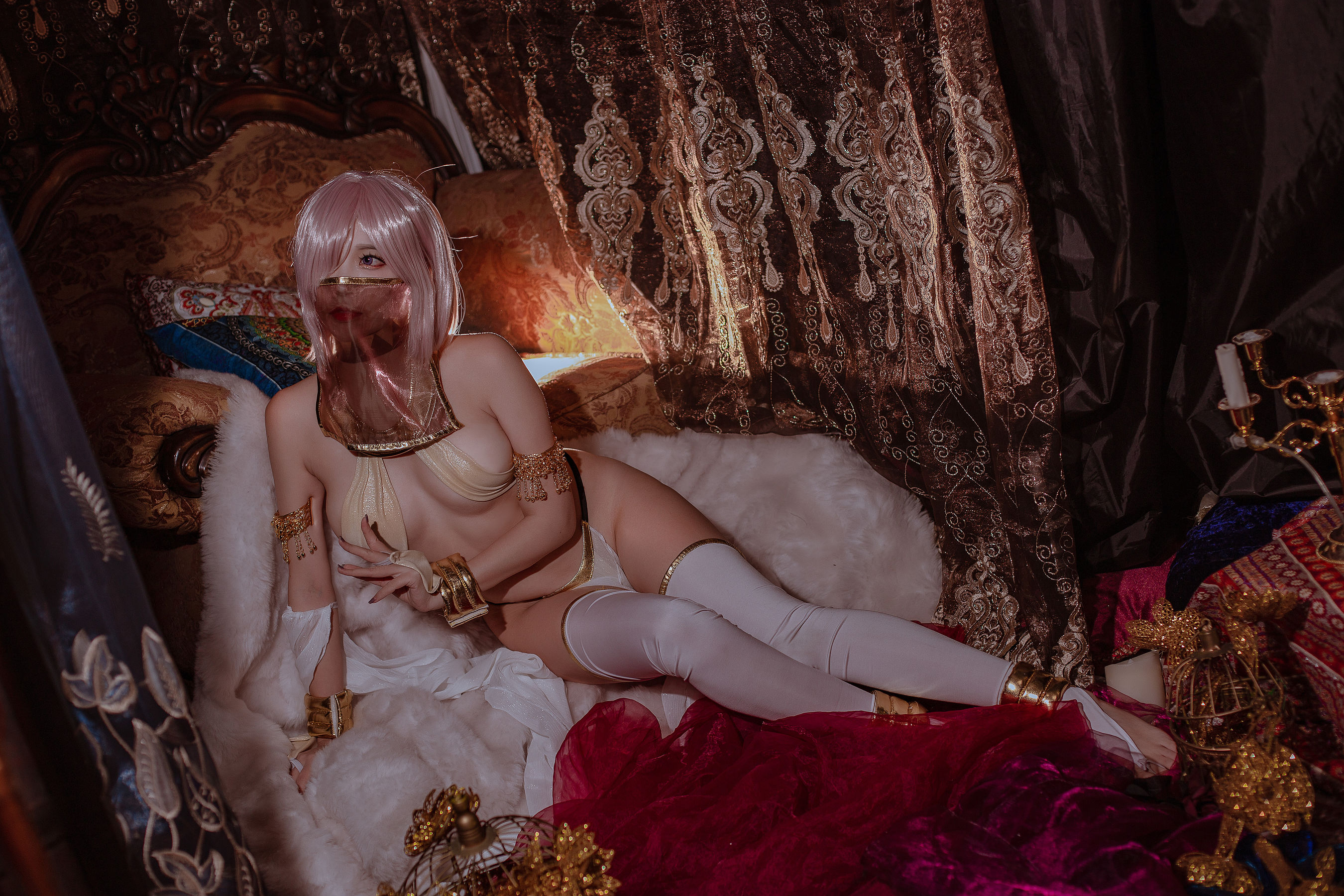 人气Coser二佐Nisa – fate玛修舞娘 [39P]