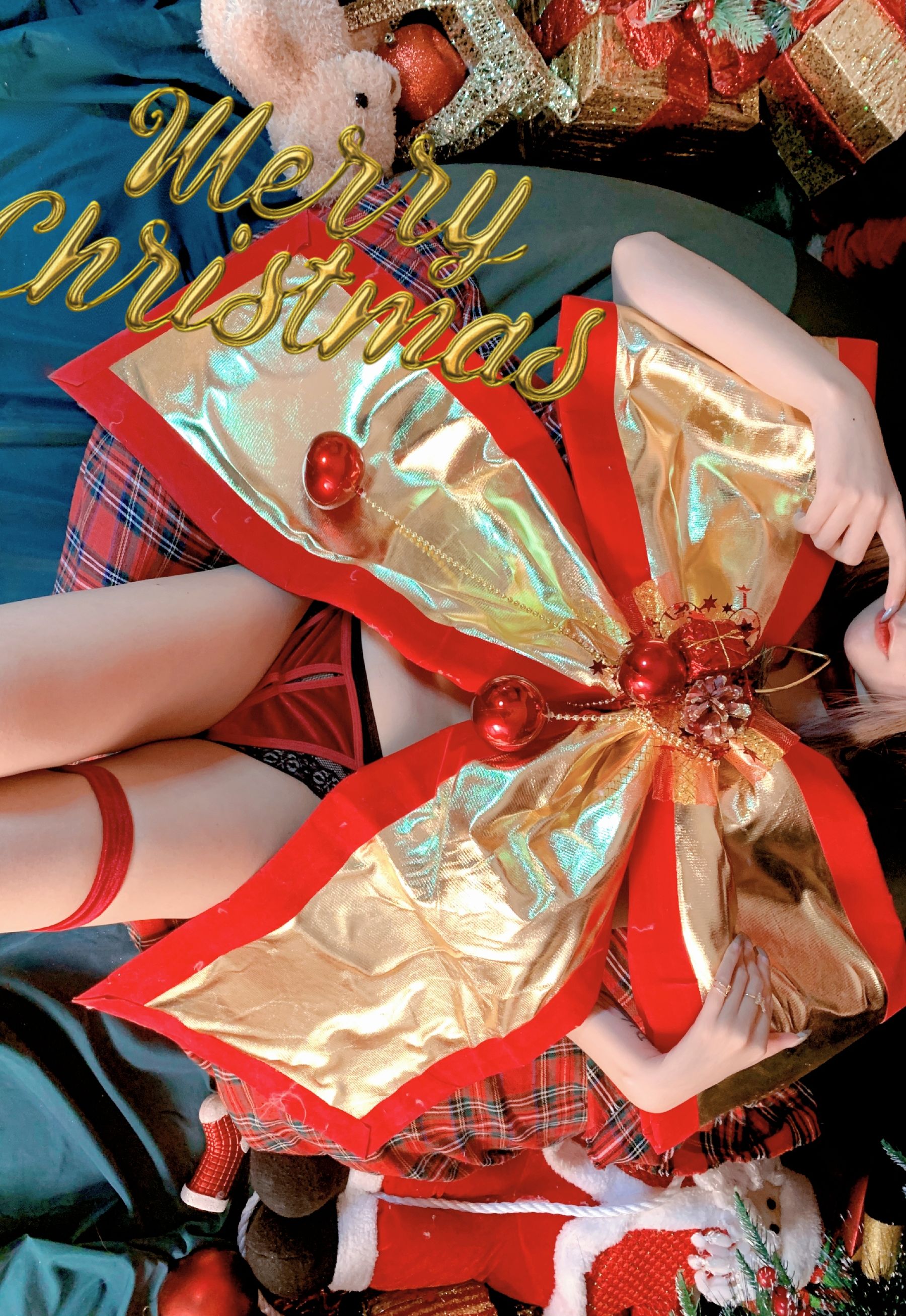 巨乳猫九酱Sakura – 圣诞特辑 [41P]