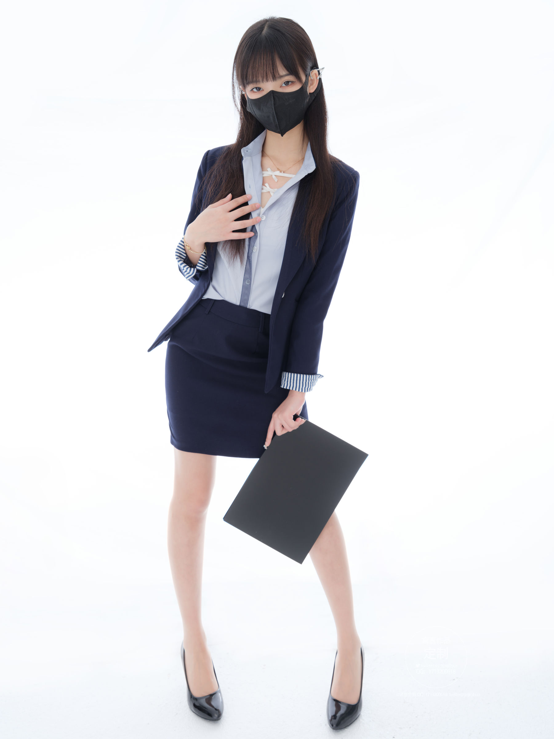 [紧急企划] EX-002 见希w 肉丝OL [55P]