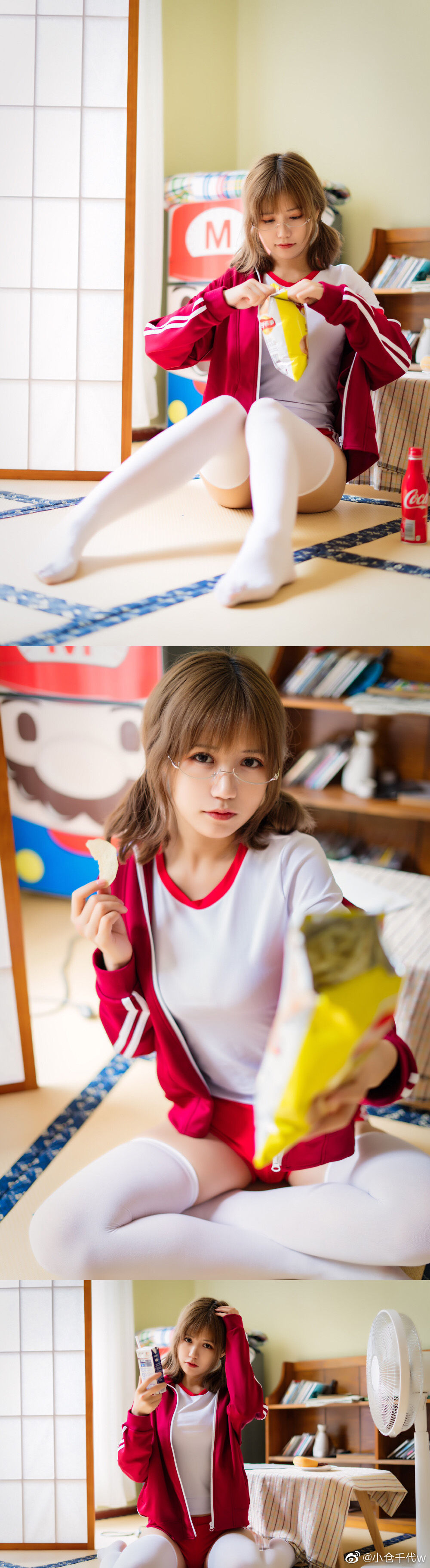 动漫博主小仓千代w – 运动服 [9P]