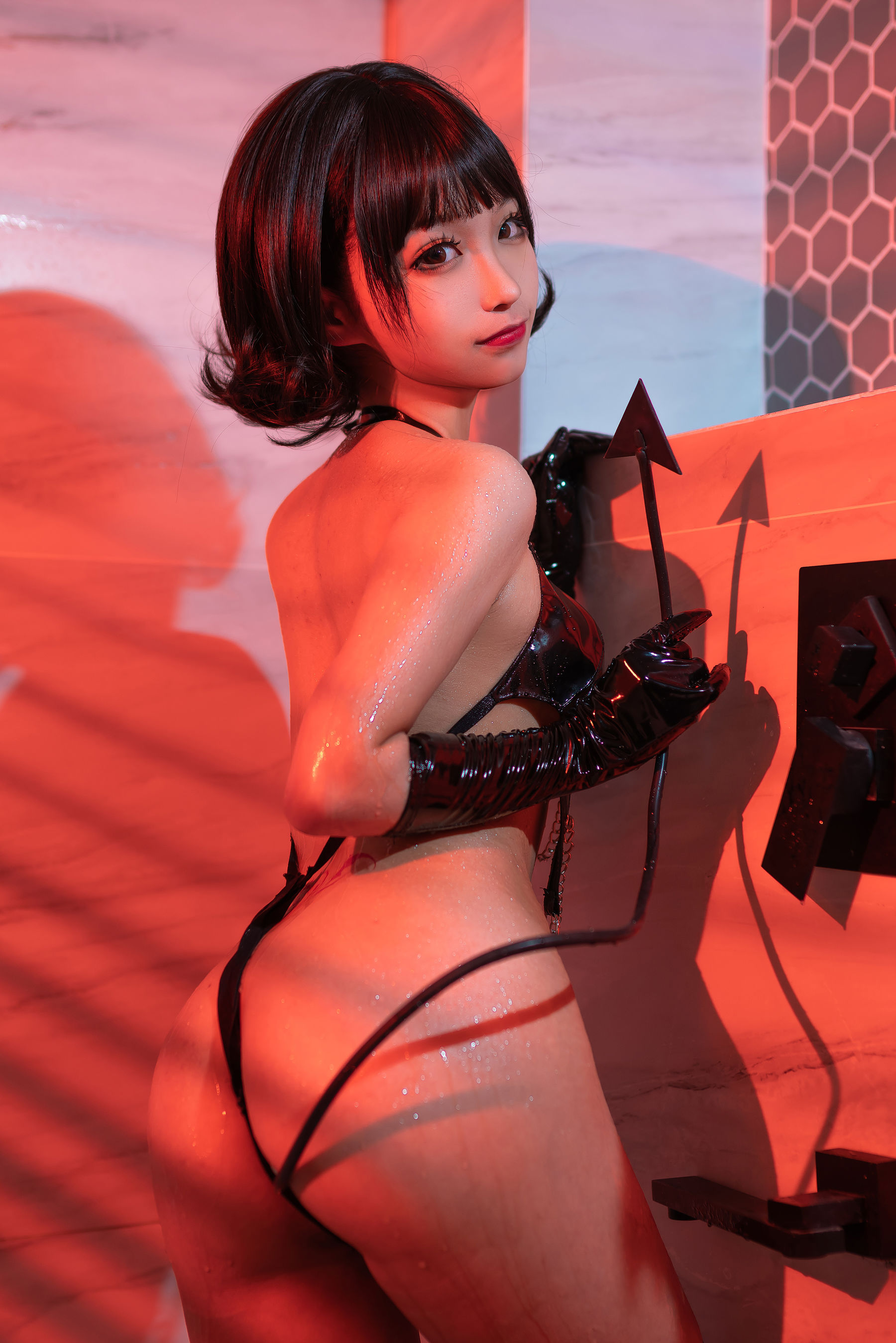 动漫博主蠢沫沫 – 魅魔 [50P]