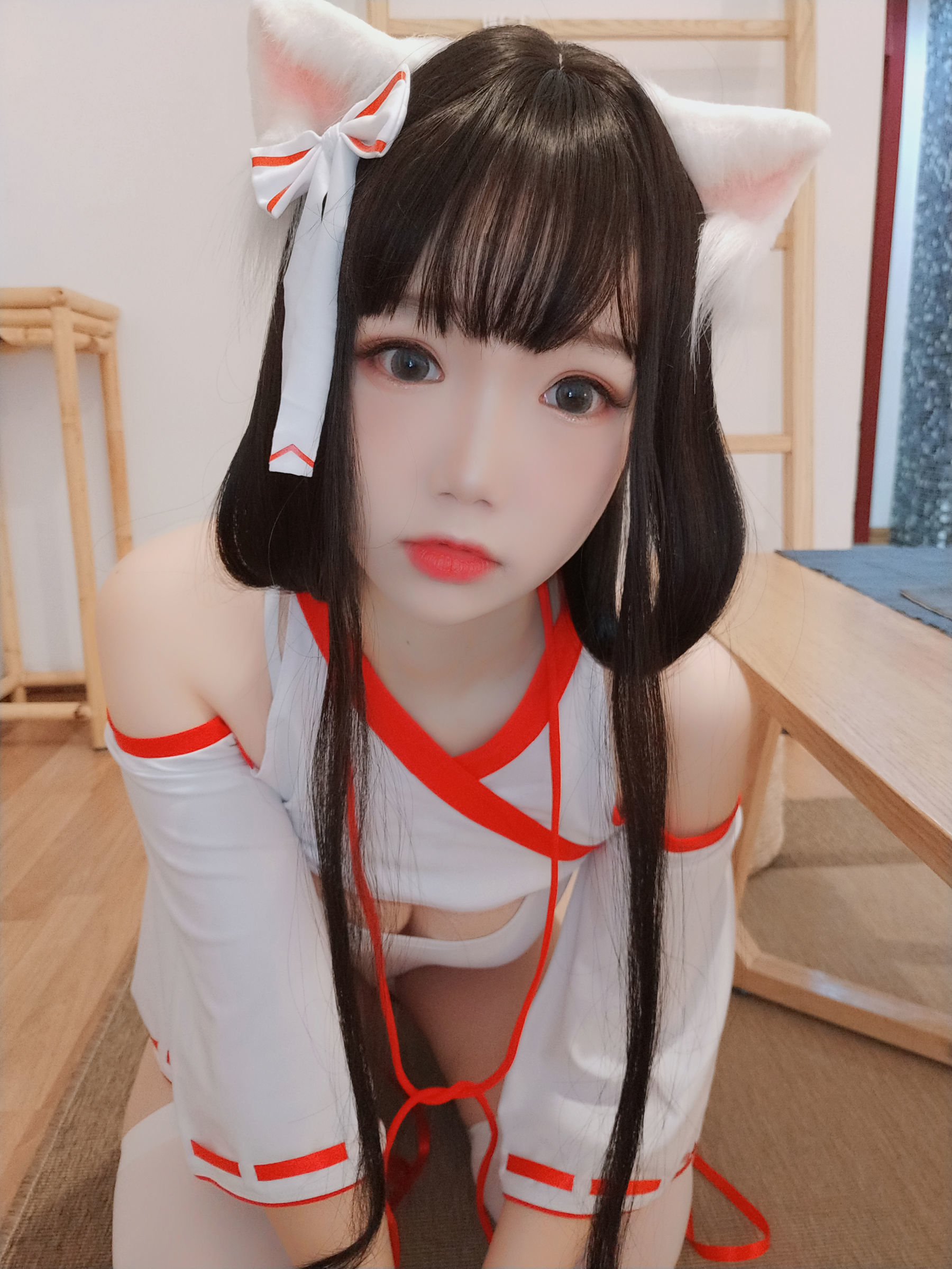 动漫博主雪晴Astra 神社の猫 [96P]