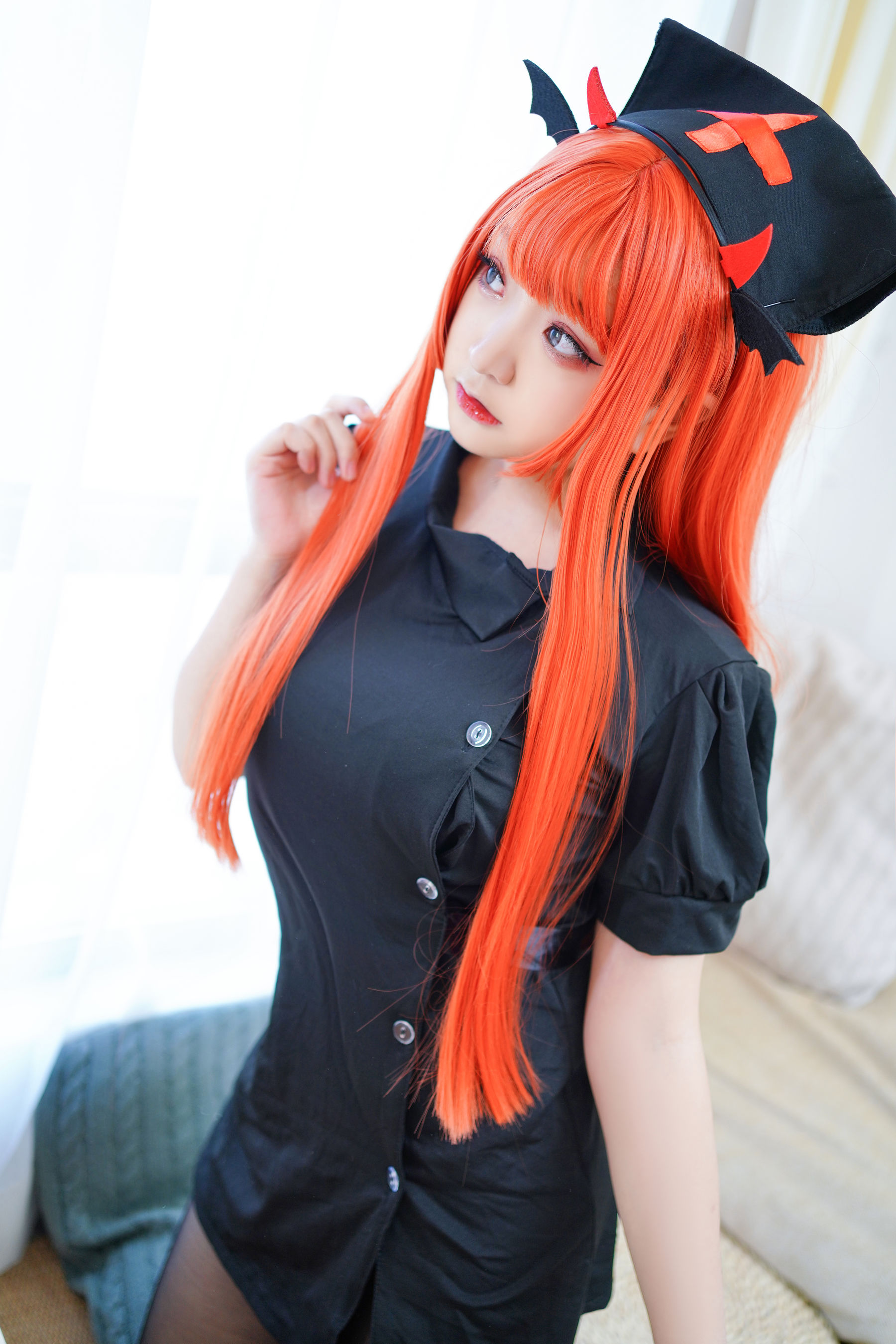 动漫博主恩田直幸 – 橘色黑护士 [56P]