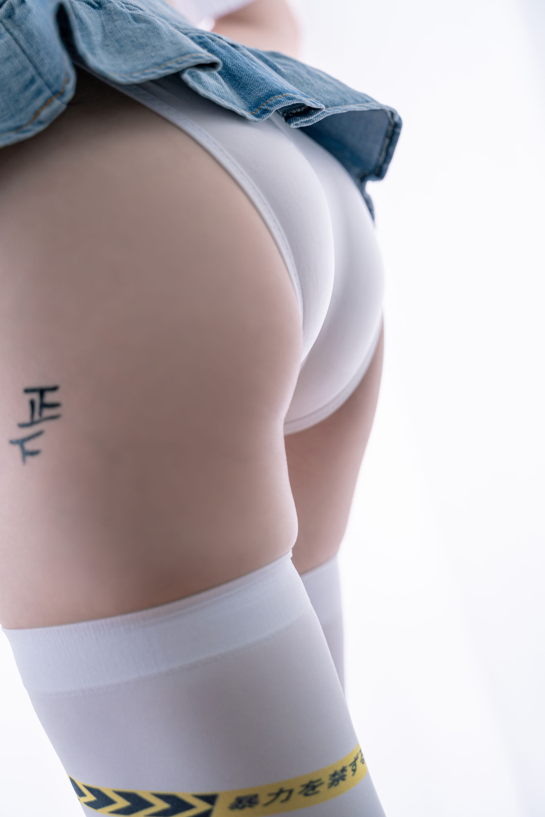 可爱人气Coser面饼仙儿 – 短校服胶带 [32P]