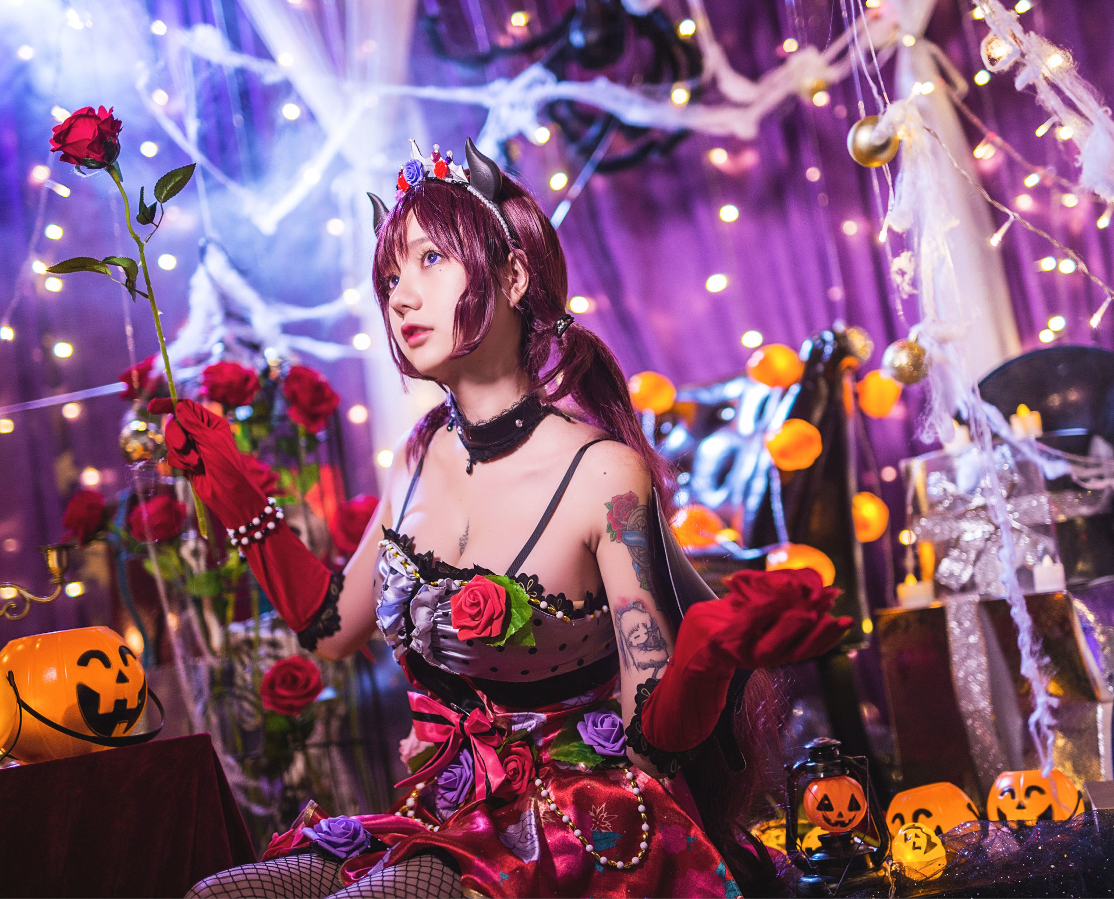 [萝莉COS] 洛丽塔大哥 – 小恶魔+甄姬+金莲 [26P]