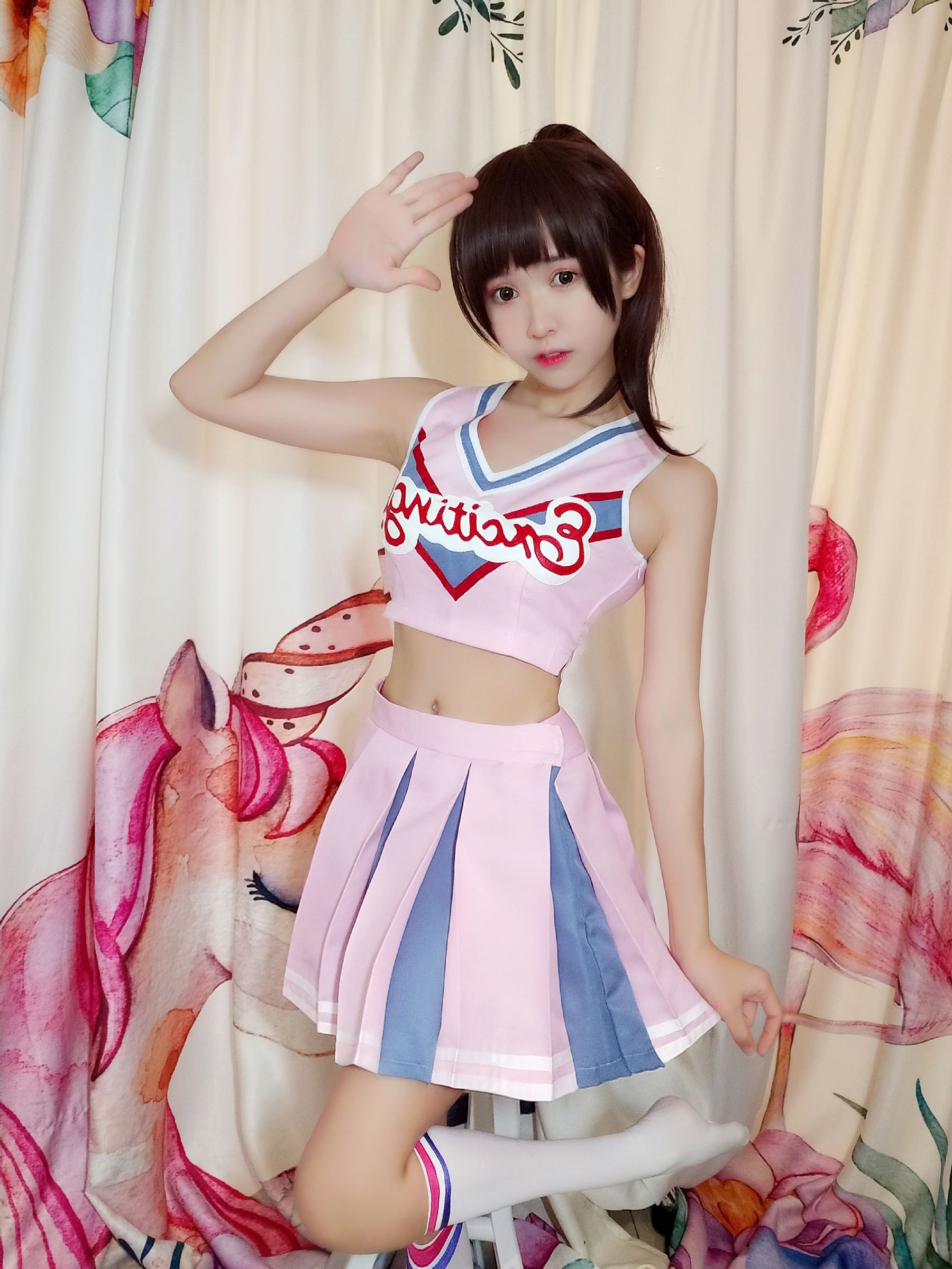 超人气Coser鳗鱼霏儿 加藤惠 给你加油 [11P]